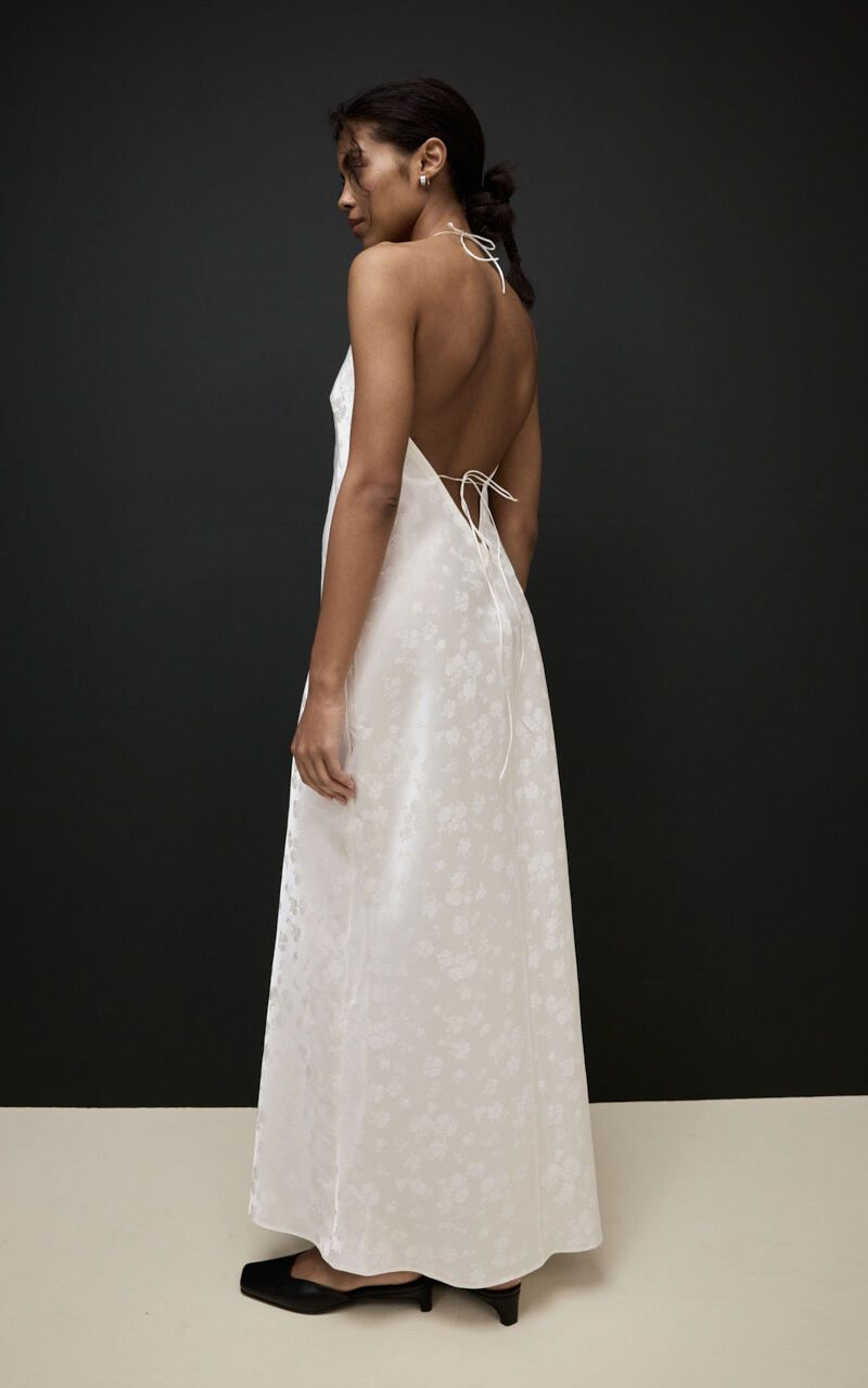 Satynowa Sukienka Bieliźniana ROSE