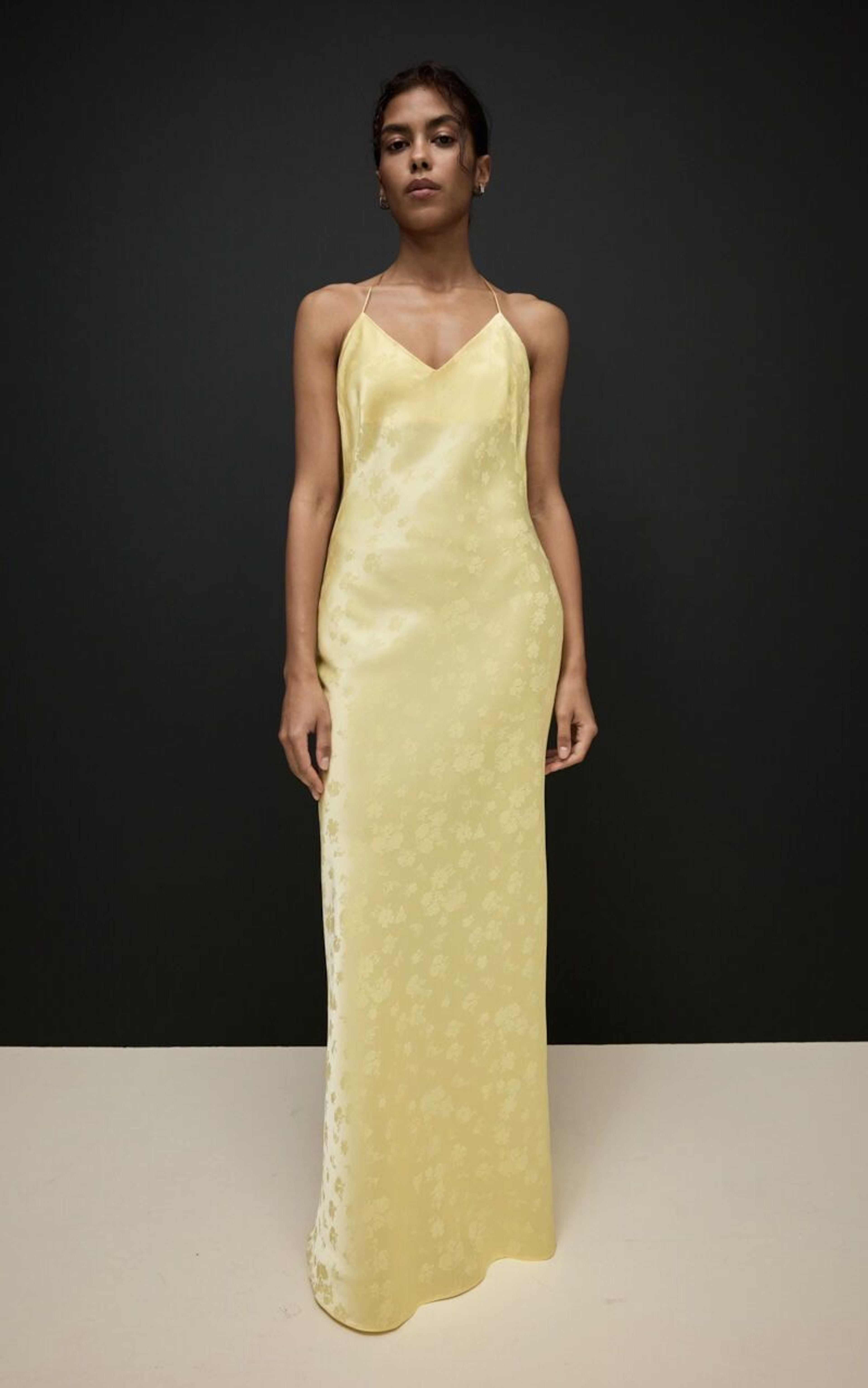 Satynowa Sukienka Bieliźniana ROSE