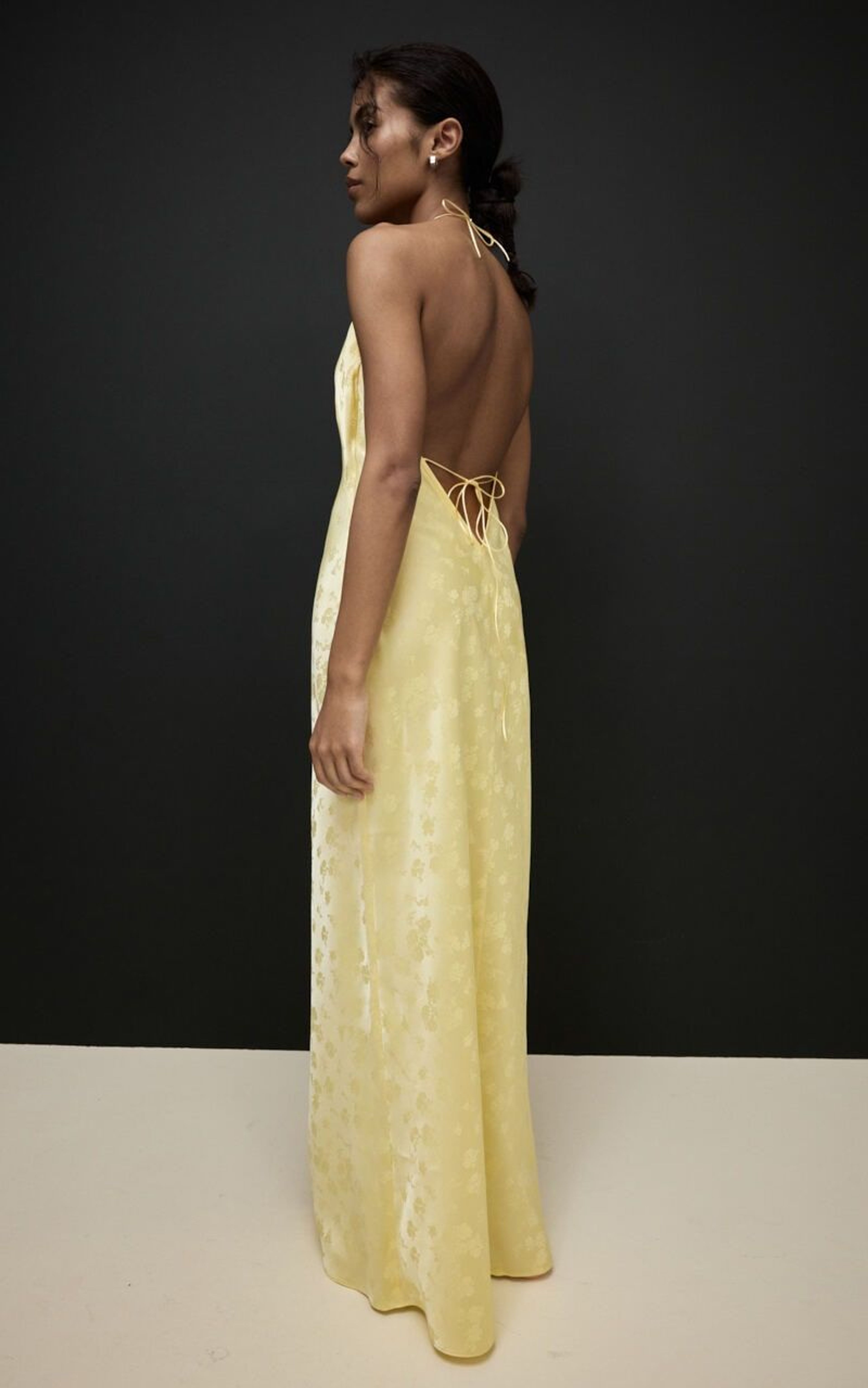 Satynowa Sukienka Bieliźniana ROSE