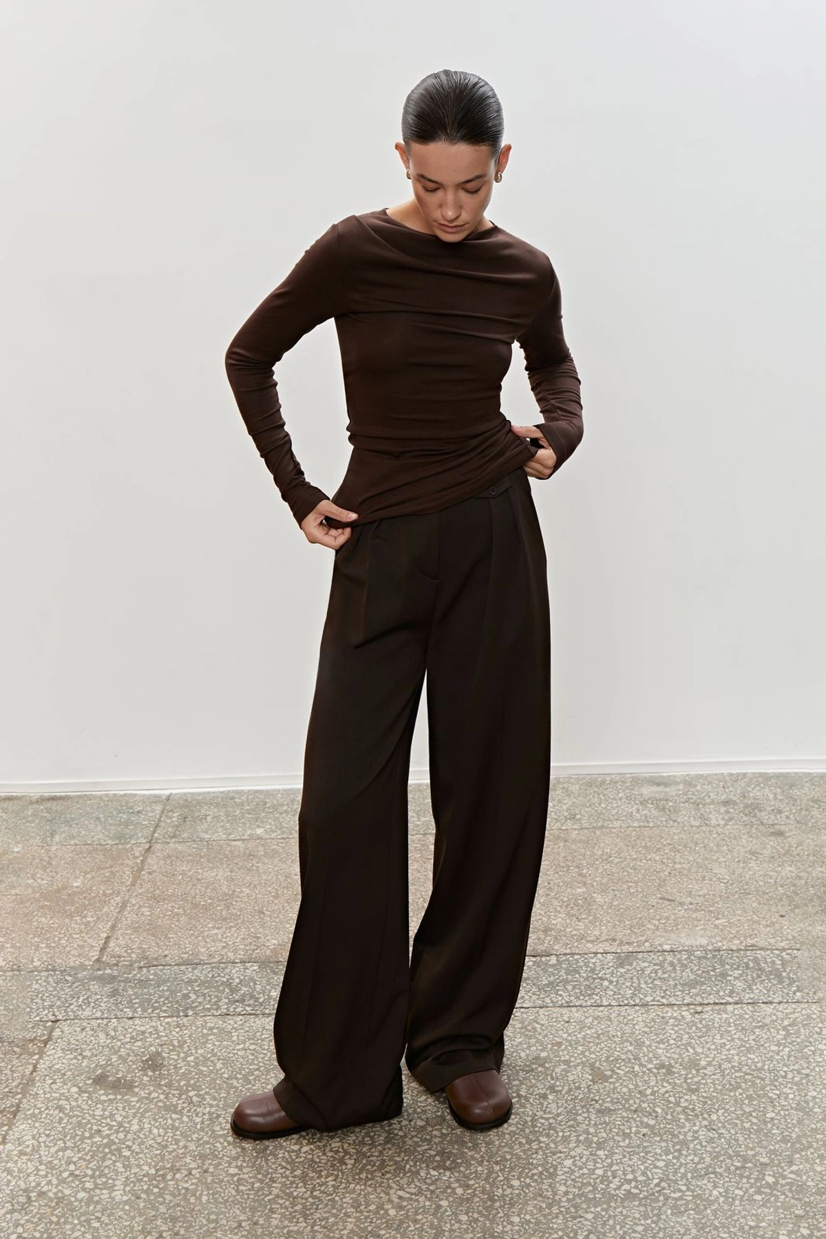 Basic Frilled Longsleeve