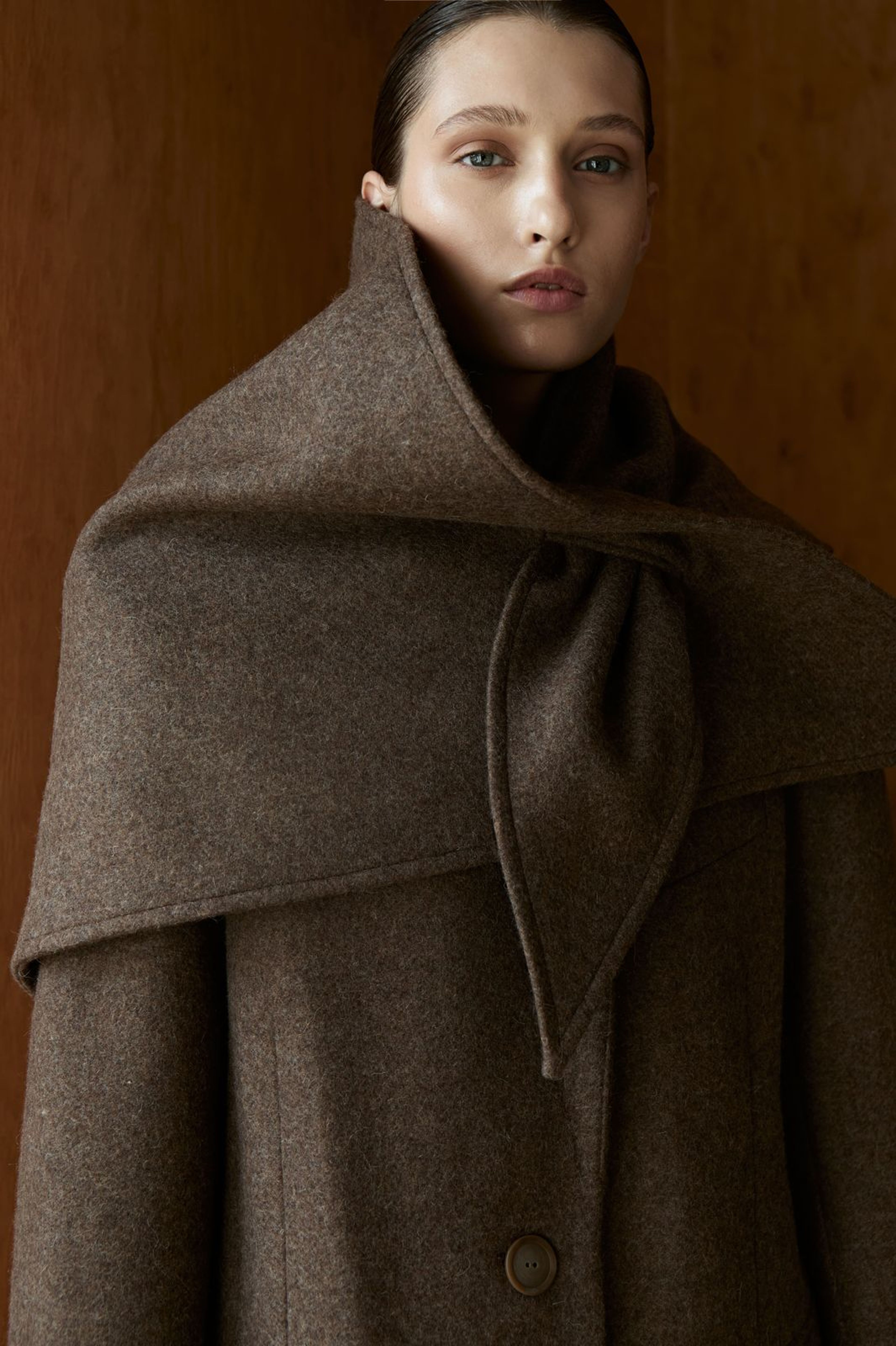 Шарф-хустка вовняна