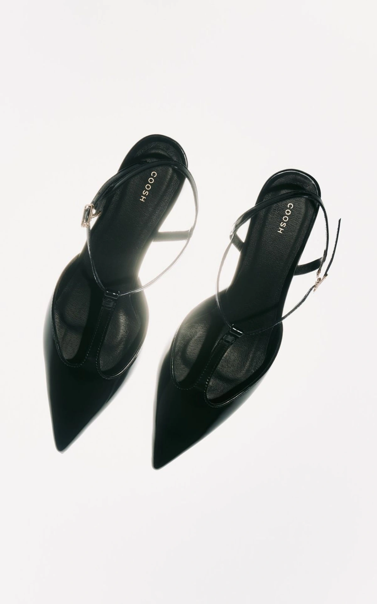 LINN Patent Leather Slingbacks