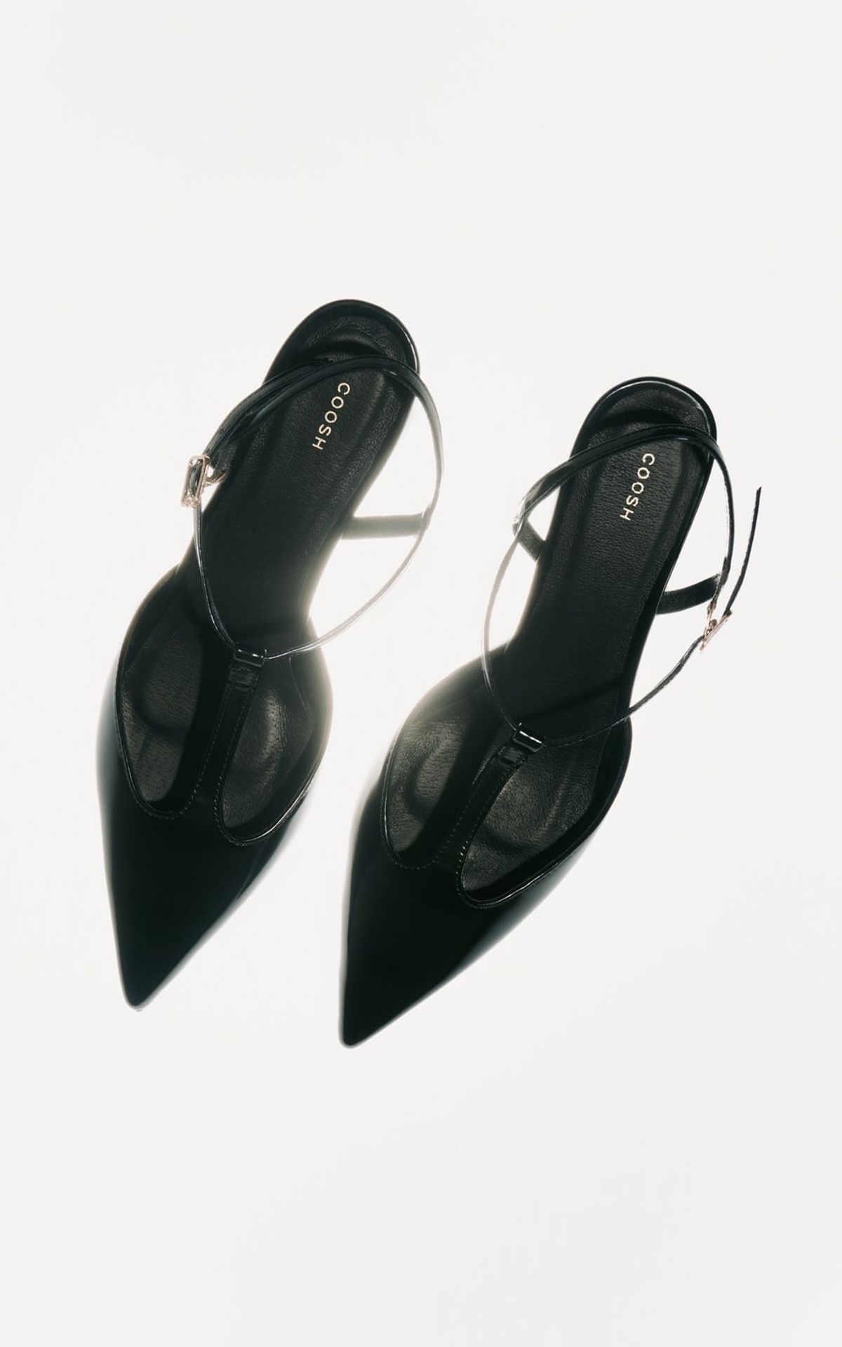 LINN Patent Leather Slingbacks