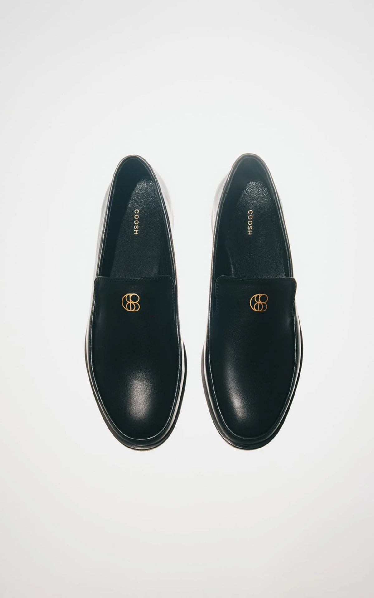 Klasyczne Loafersy THE LOGO z Matowej Skóry