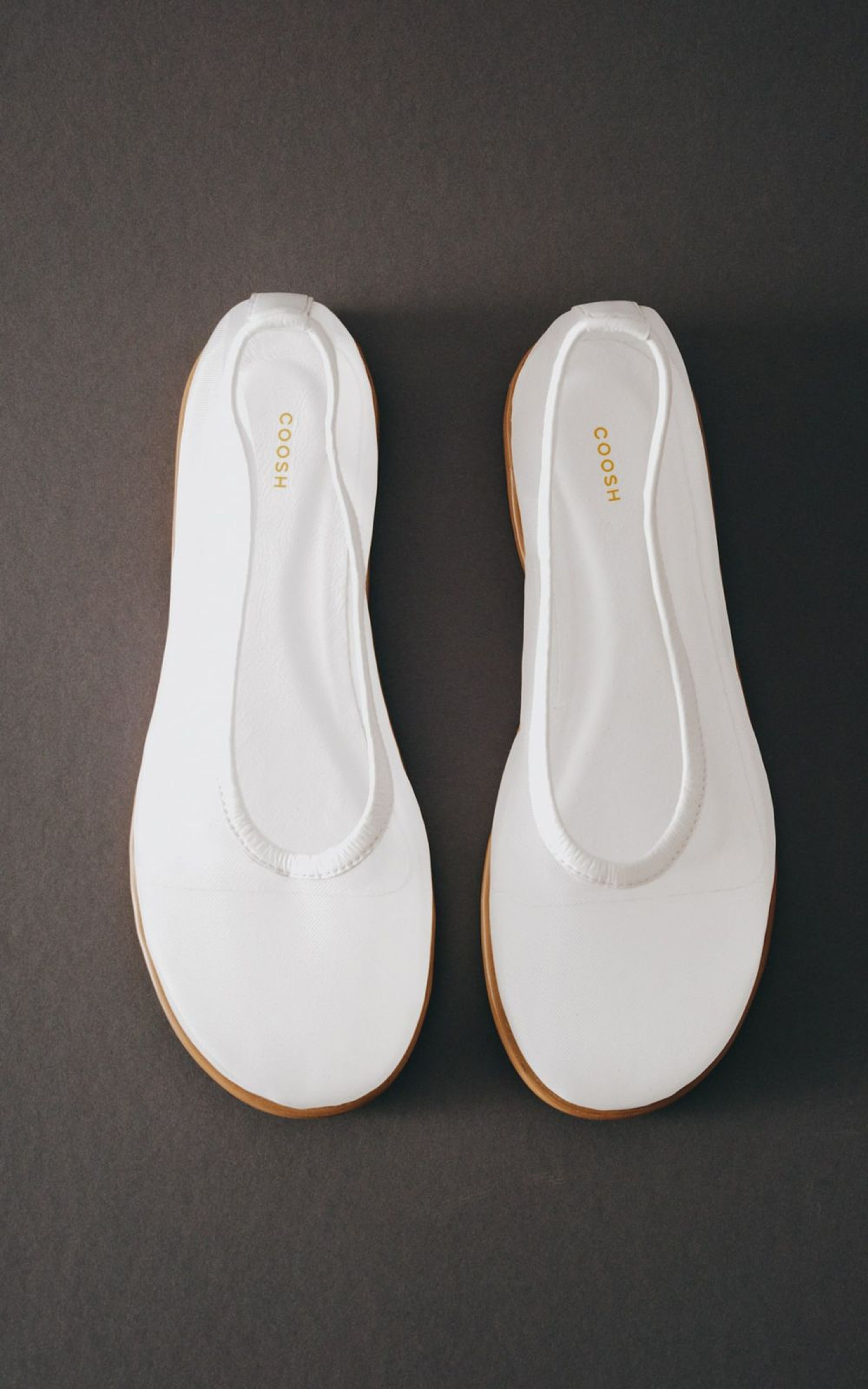 Round Toe Translucent Mesh Ballet Flats