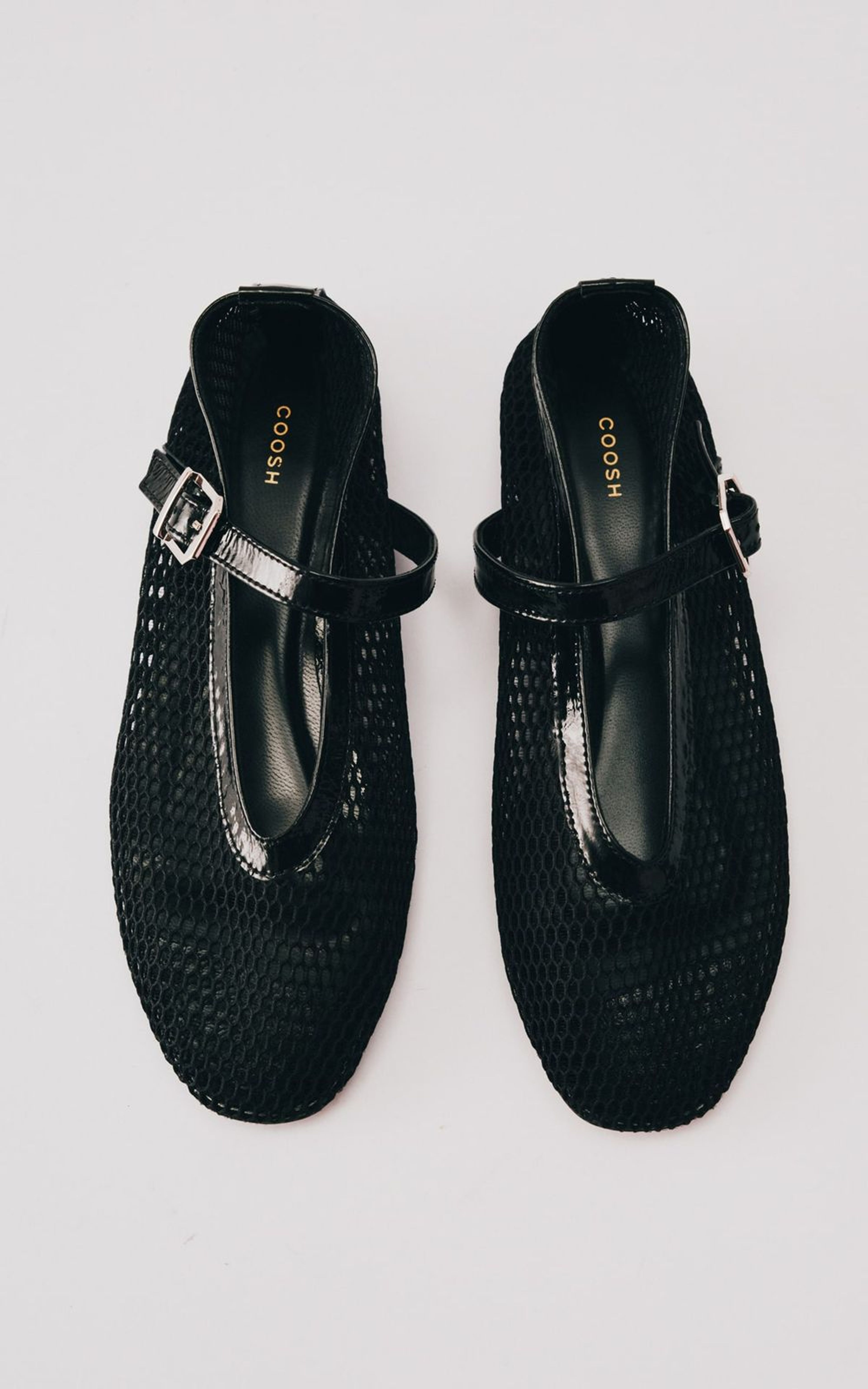 MESH Translucent Ballet Flats