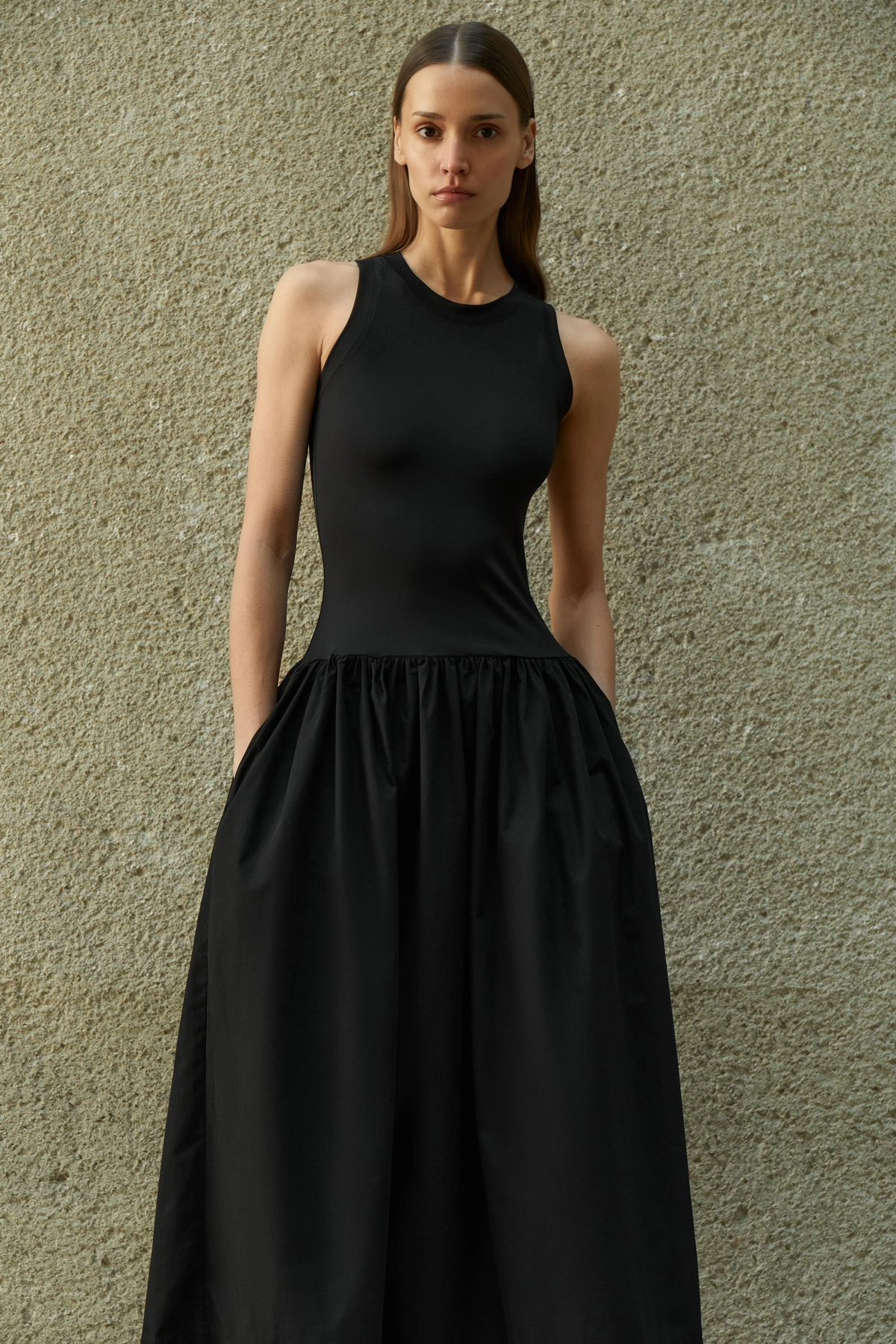 black drop waist dress 1920's Chiffon Eveliina Vintage Bridal sizes arent the same as street sizes Drop Waist Dress COSTA