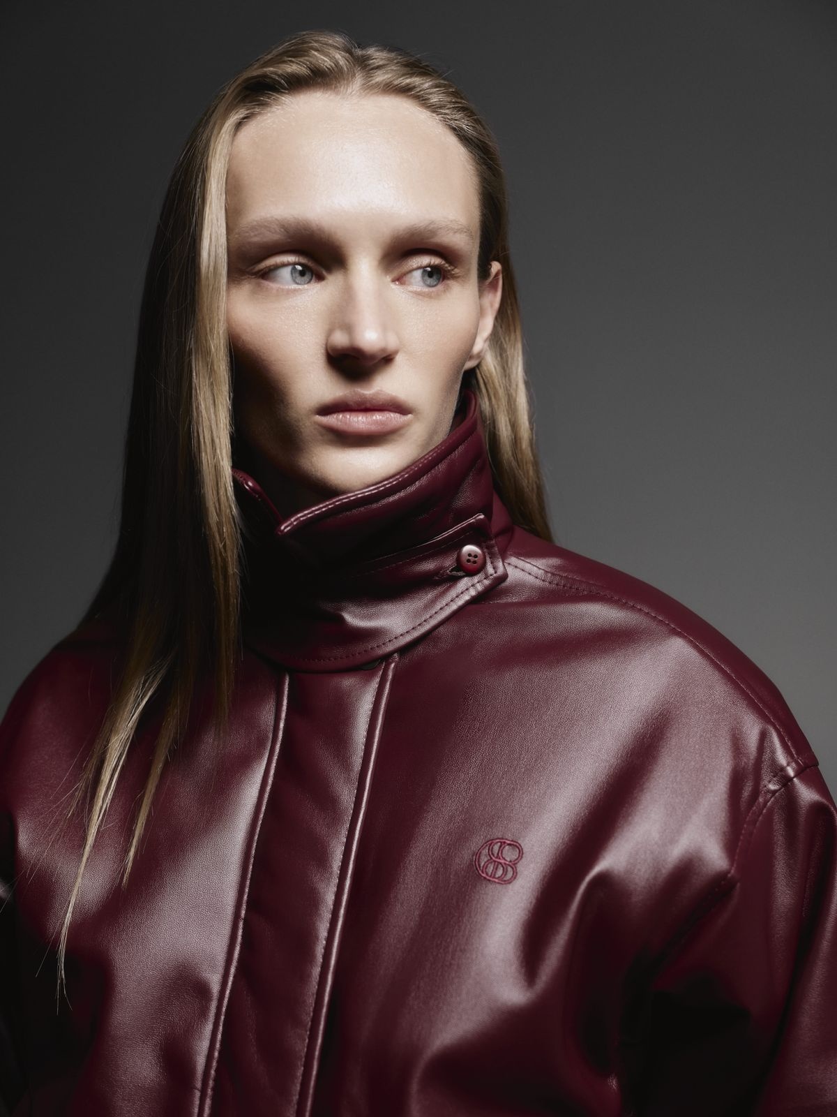 Insulated Puffed Bomber Jacket