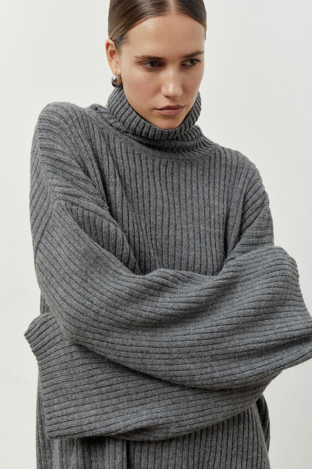 COZY Wool Set with Sweater and Pants - Graphite | COOSH