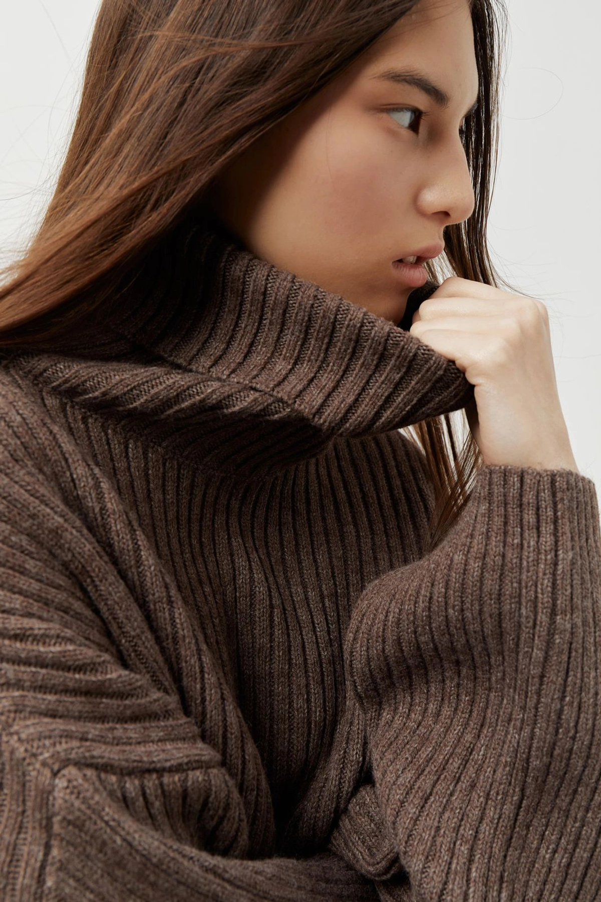 Wełniany Komplet COZY: Sweter i Spodnie