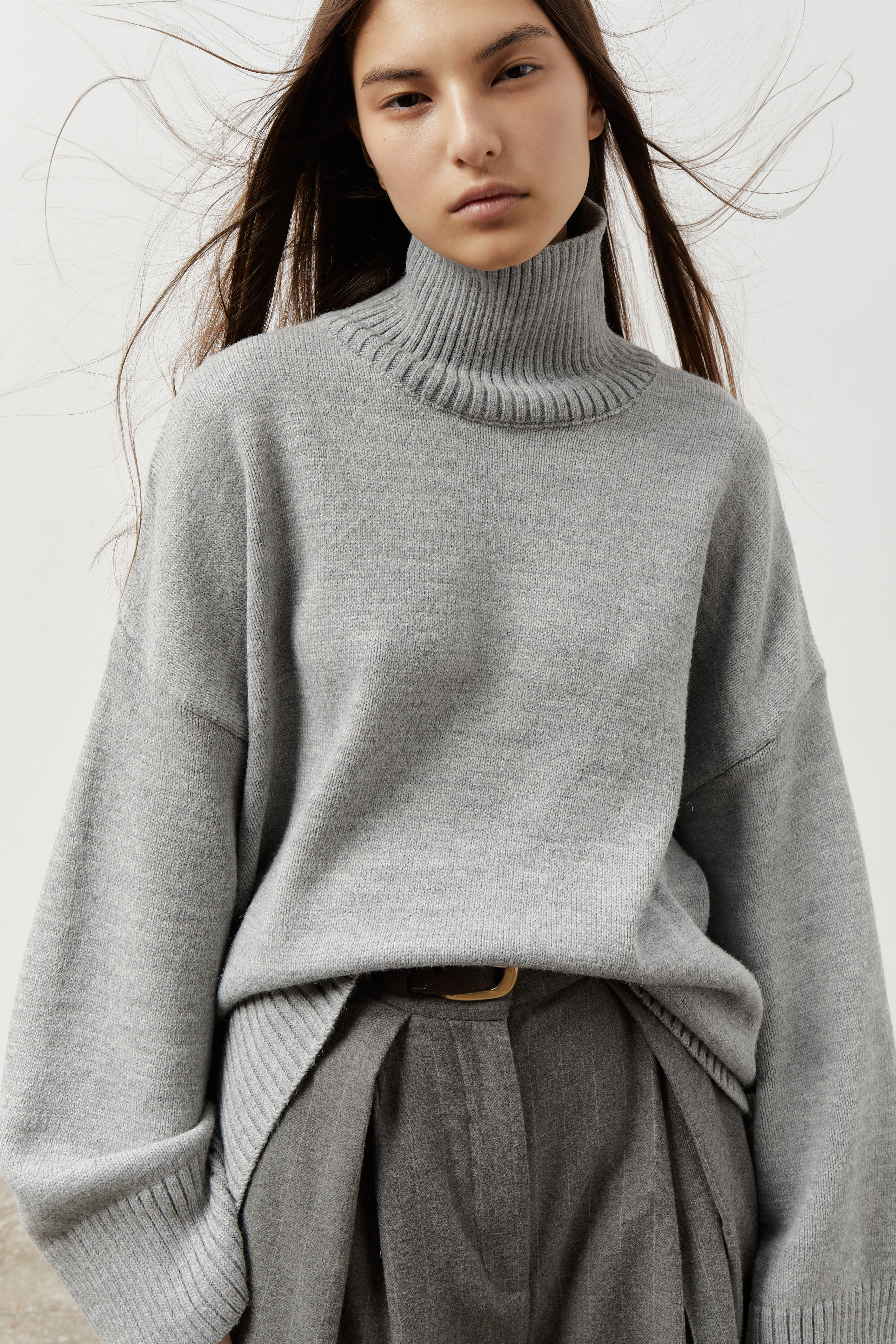 Knit Matching Set with Seam - Graphite | COOSH