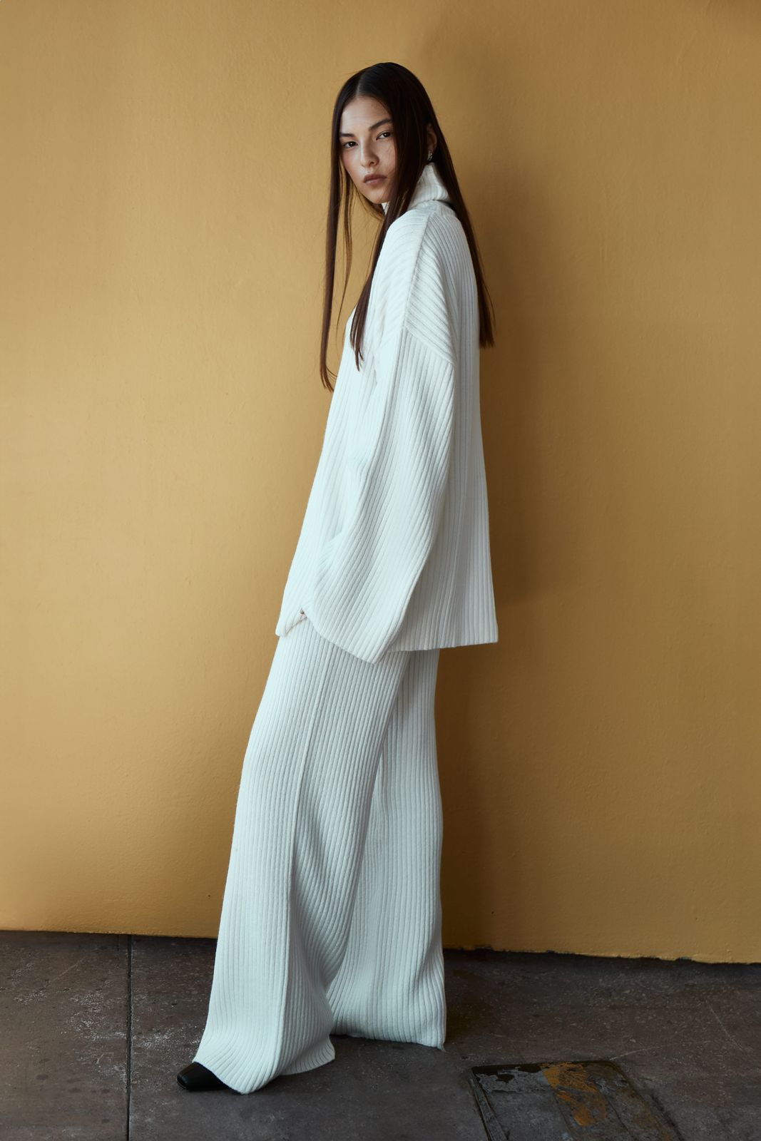 【HUECLOSET】送料・関税込★Cozy Knit Volume Pants HUECLOSET】送料・関税込☆Cozy Knit Volume Pants (HUE/パンツ