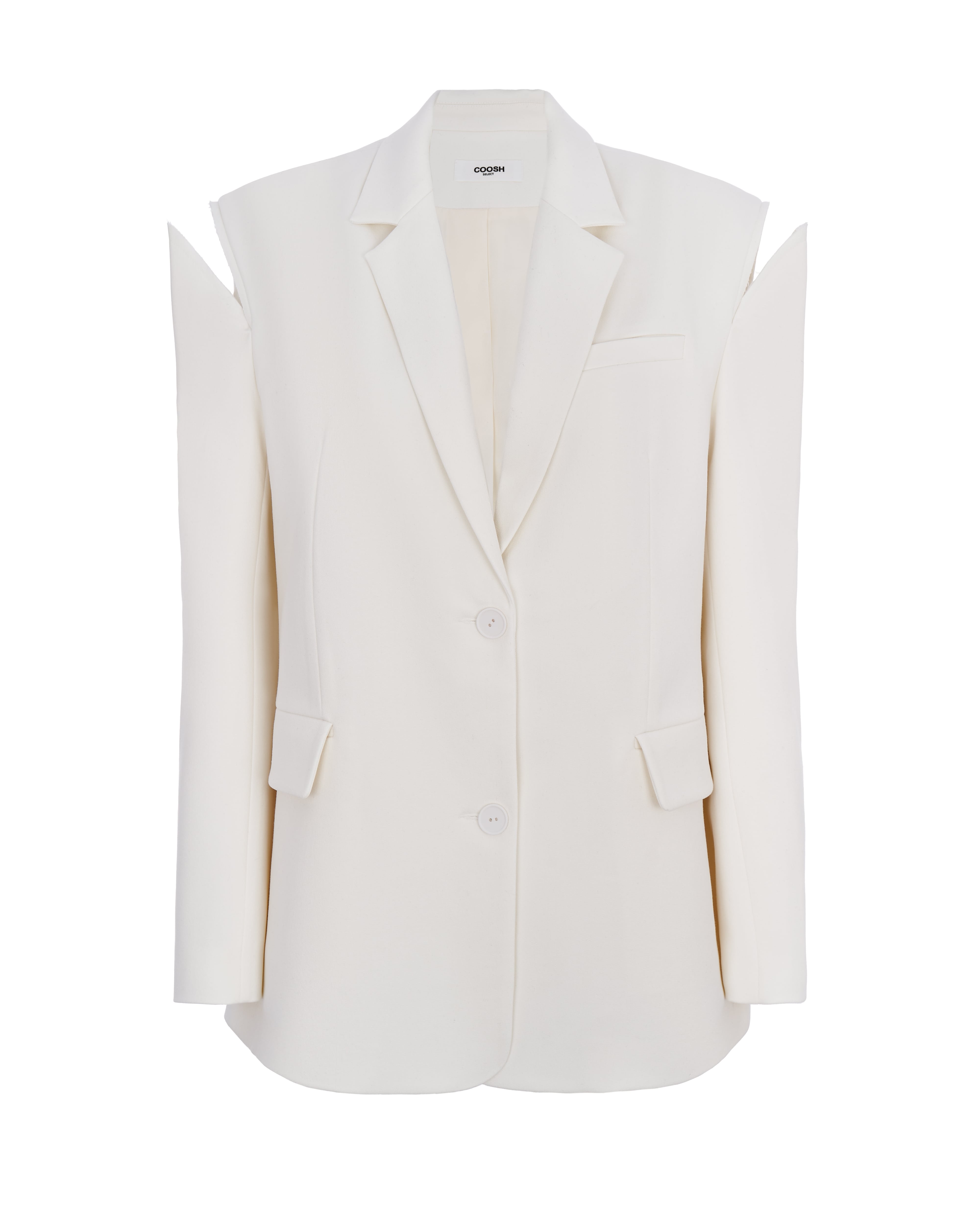 Deconstructed Blazer - Milky | COOSH