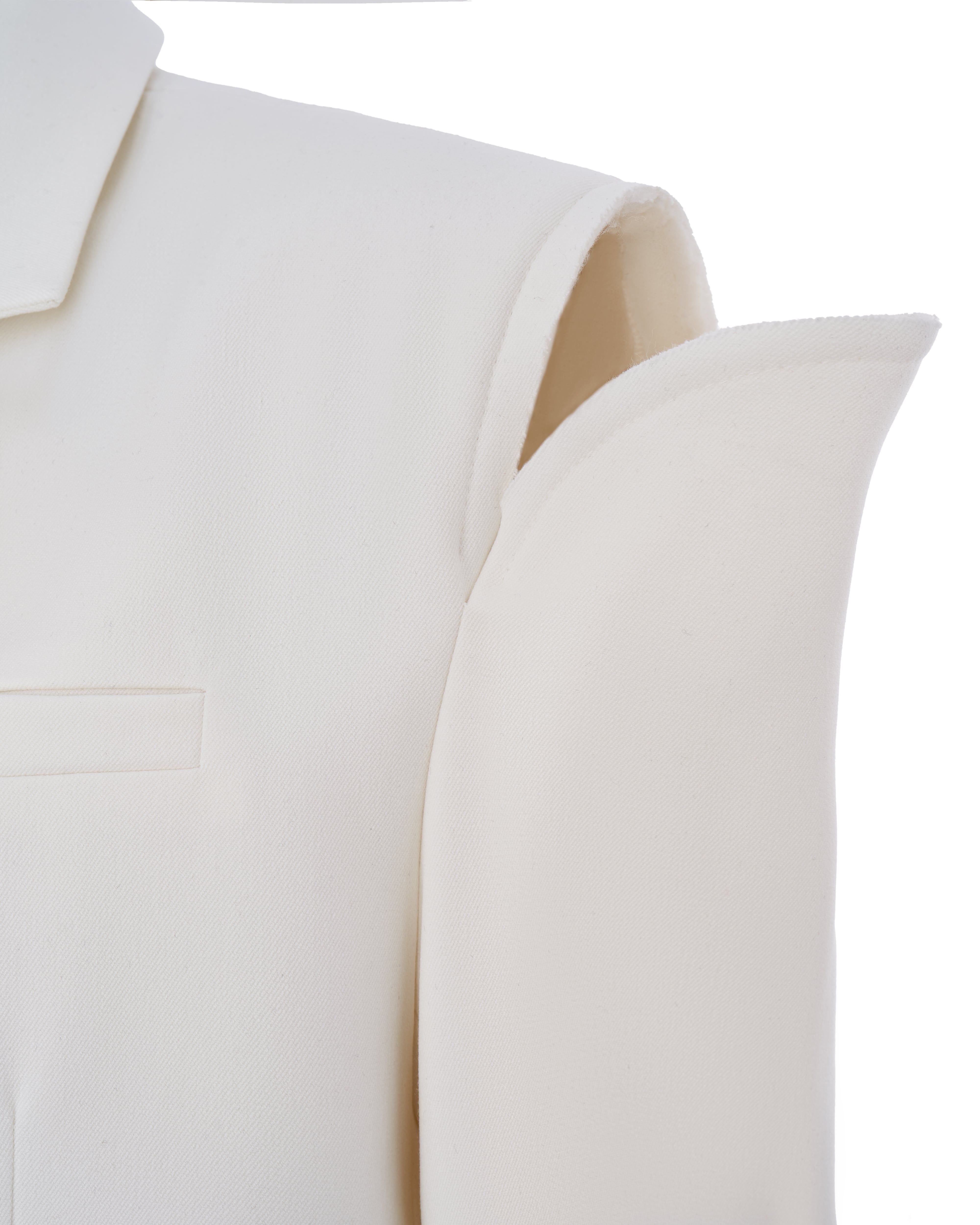 Deconstructed Blazer - Milky | COOSH