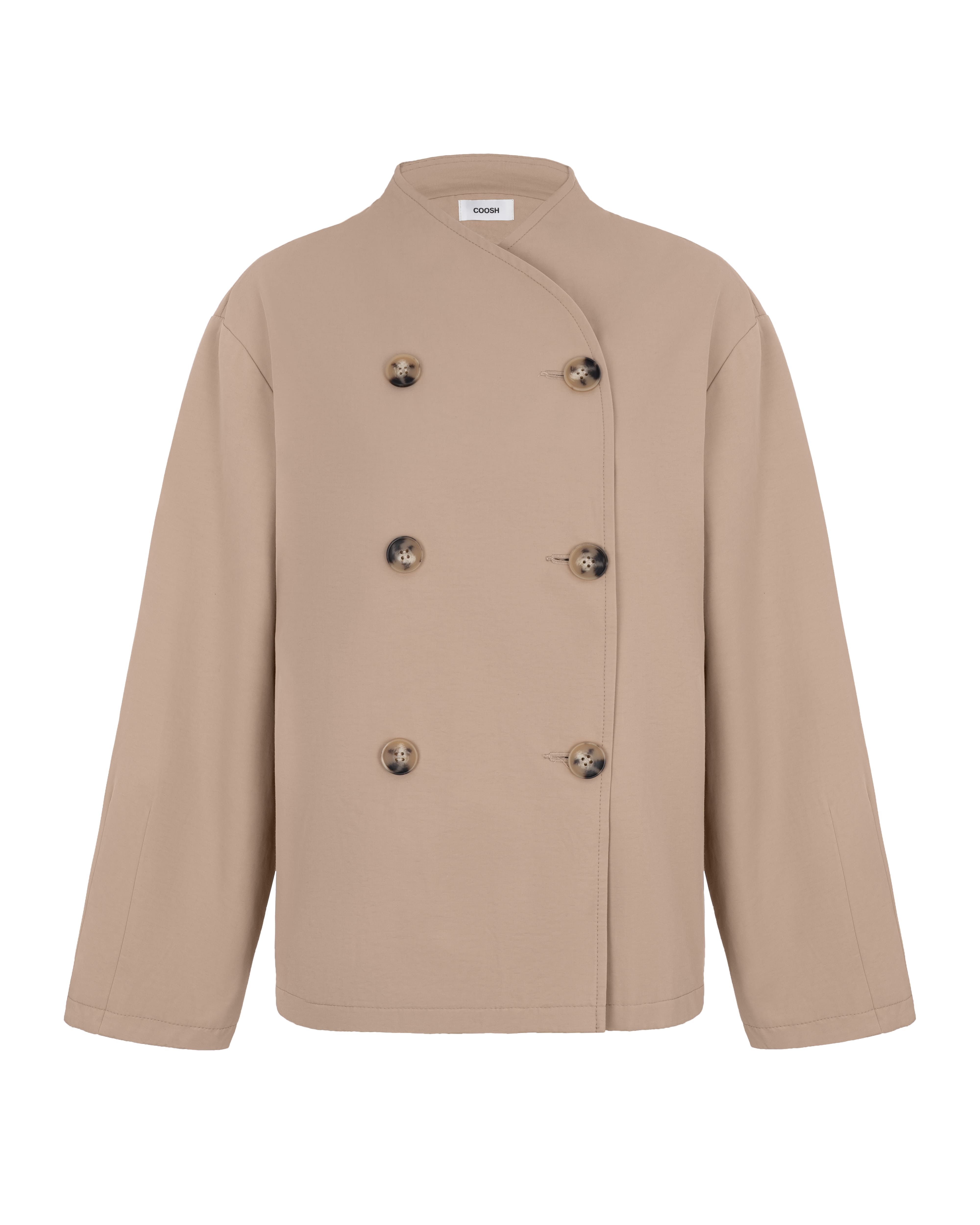 is-ness p-coat beige Mサイズ is-ness（イズネス）の「【is-ness / イズネス】BIG PADDING