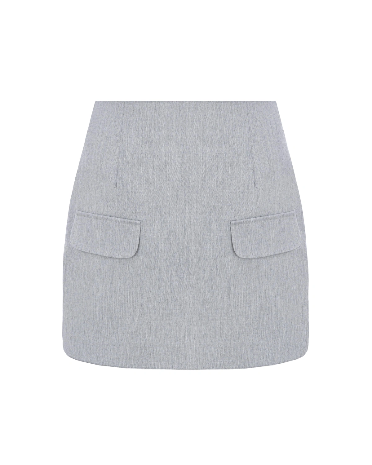 Mini Skirt with Patch Pockets