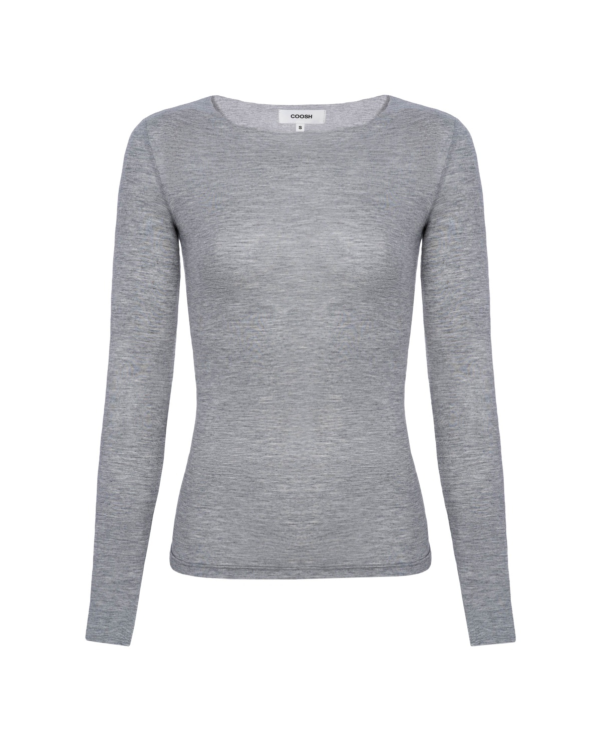 Półprzezroczysta Koszulka z Długim Rękawem SECOND SKIN