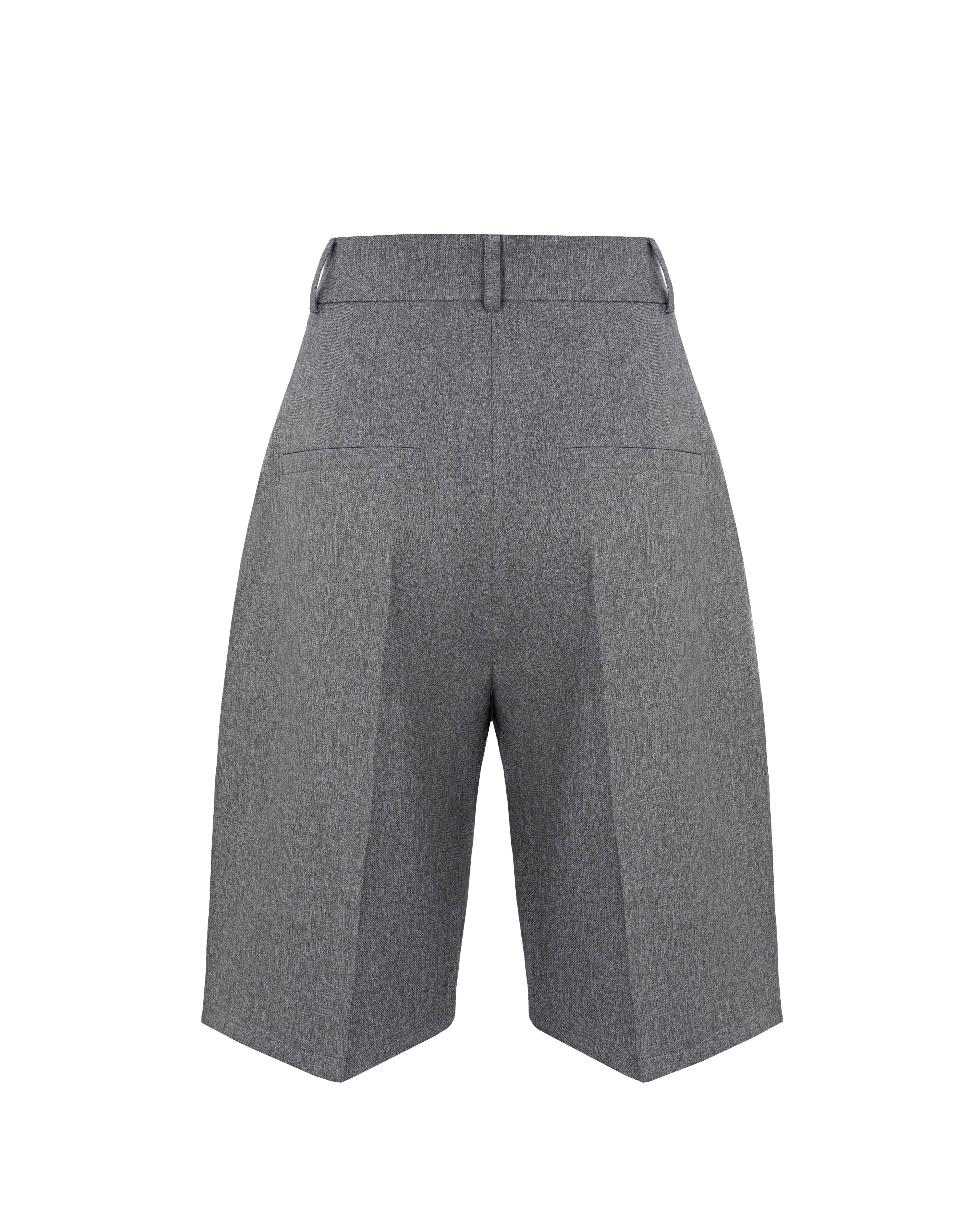 ショートパンツ AMI Women Shorts Burmudas USO149LH00540952 Gray dsc07161-copy-min.jpg