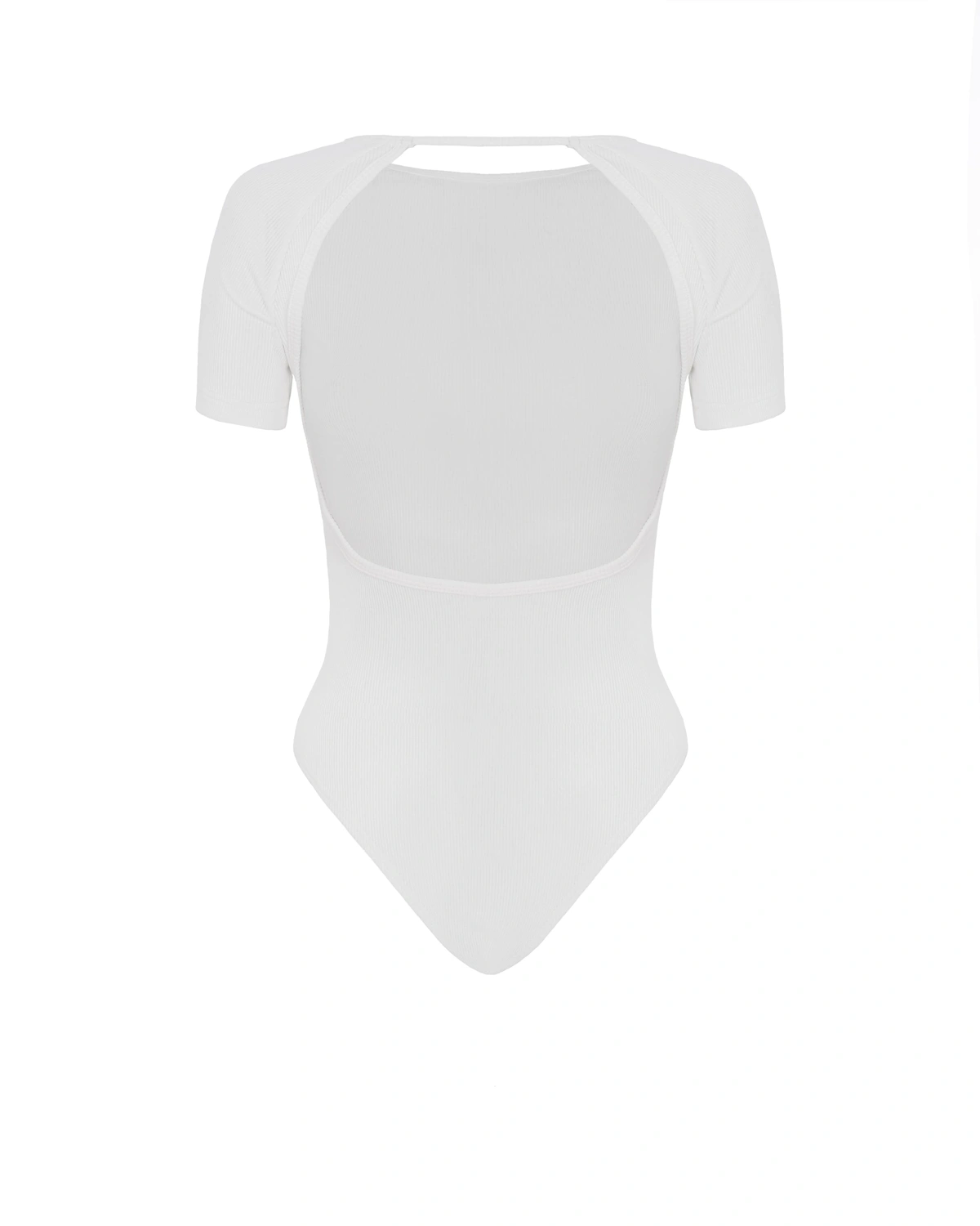 Body T-shirt z Odkrytymi Plecami