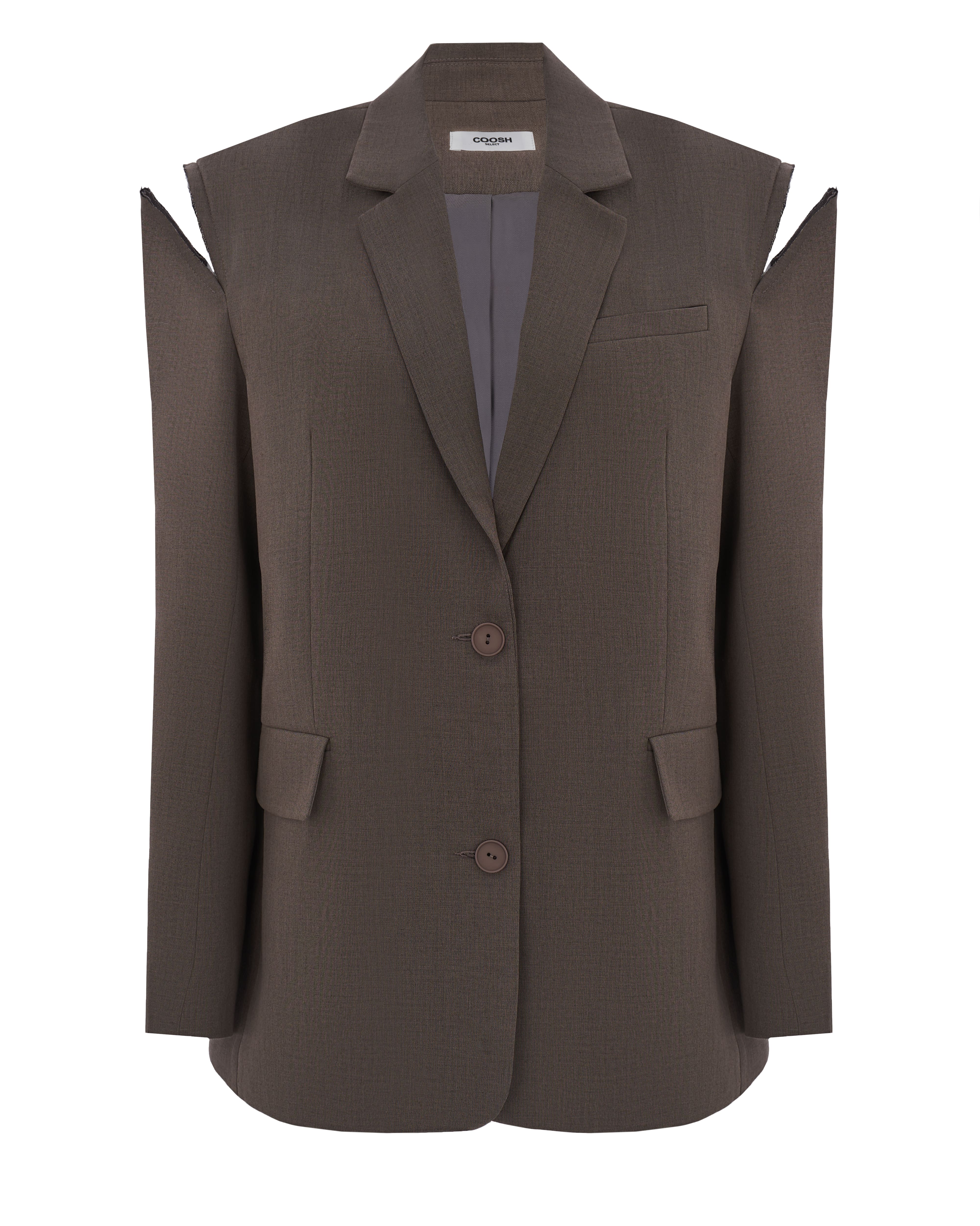 DA'S Big Over Coat brown&seedling ダズ DA'S Big Over Coat brown&seedling ダズ