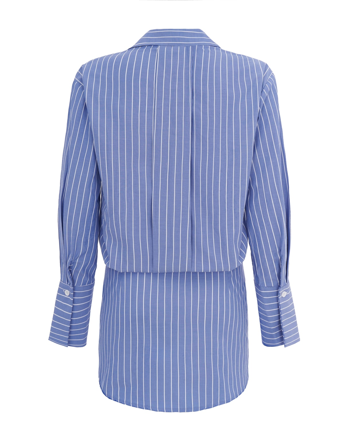 Striped Mini Shirt Dress