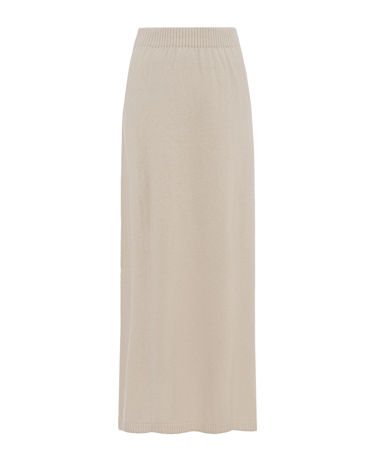 Bawełniany Komplet ELLA: Top Bandeau i Spódnica Maxi