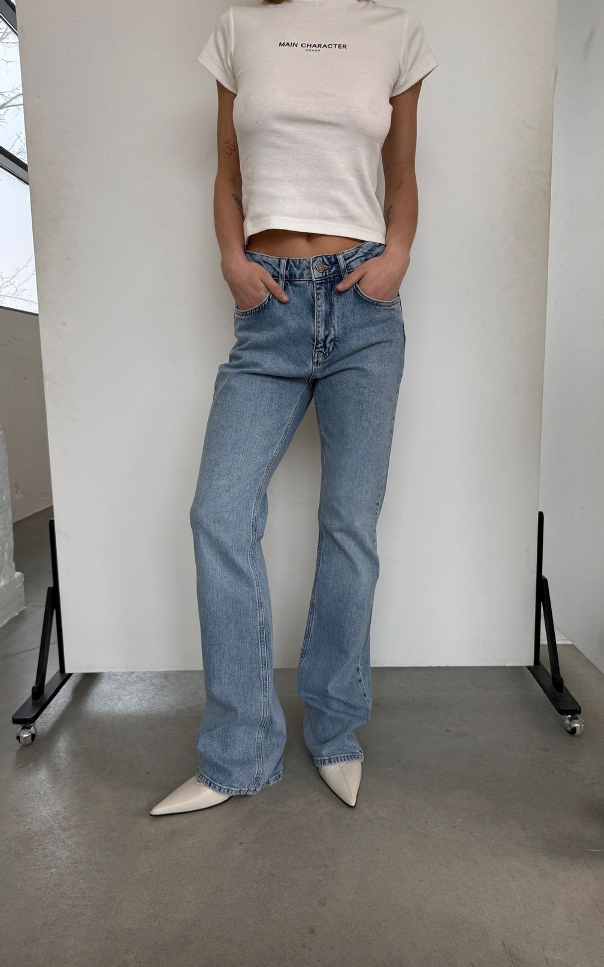 Slim-fit Flared Jeans