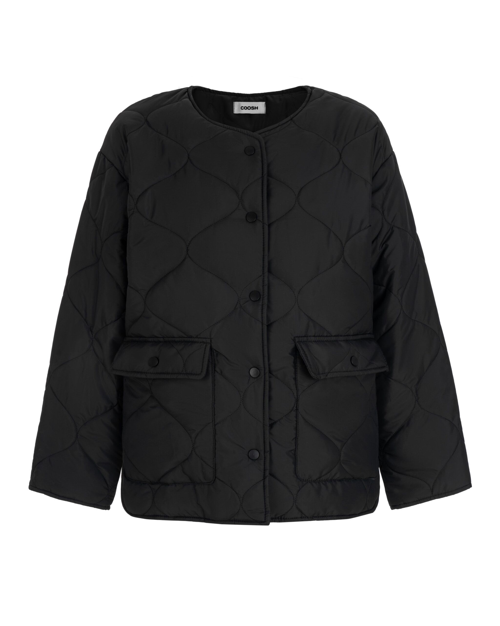 Quilted Liner Jacket Black COOSH