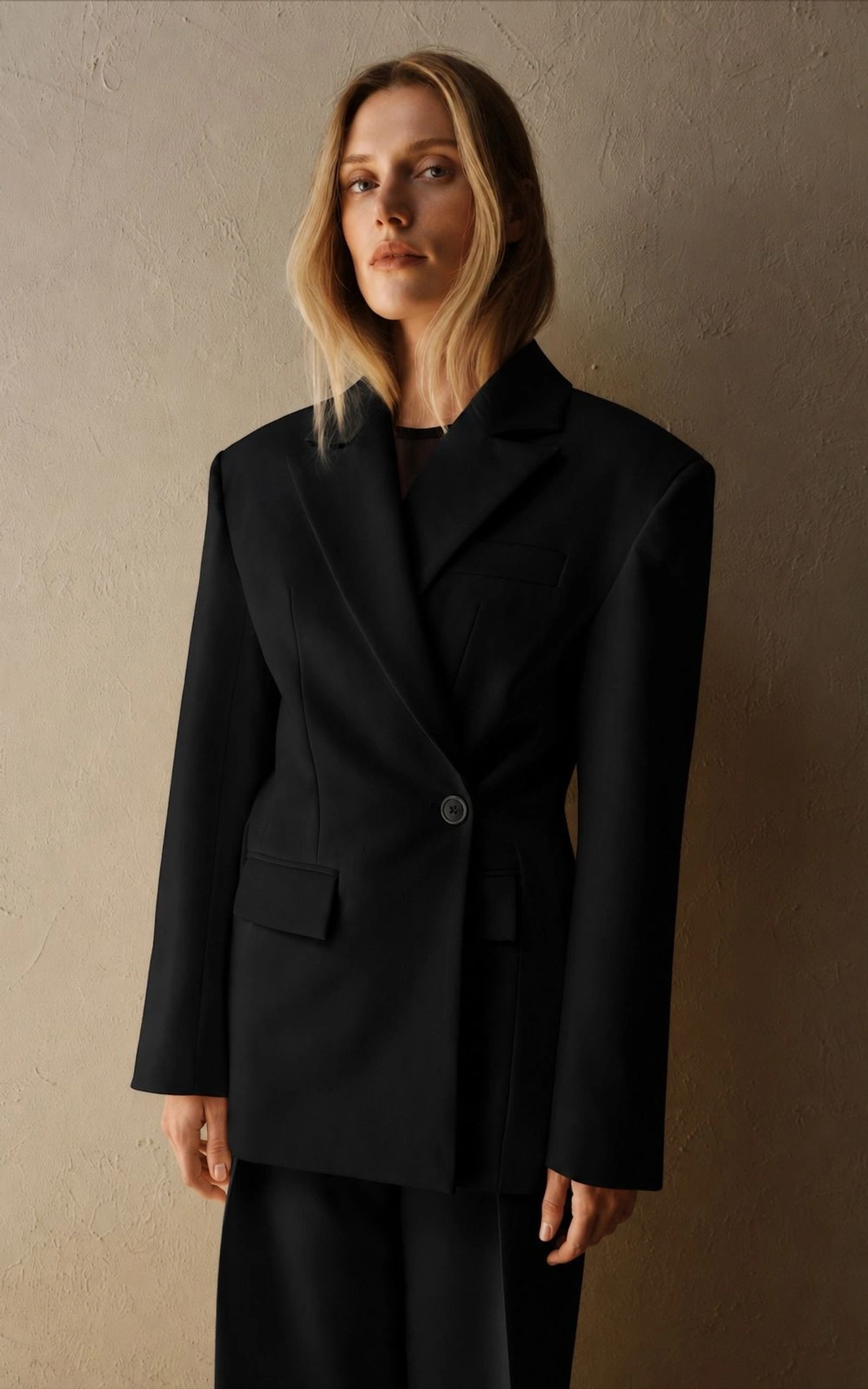 Transformer Blazer with Chest Pocket