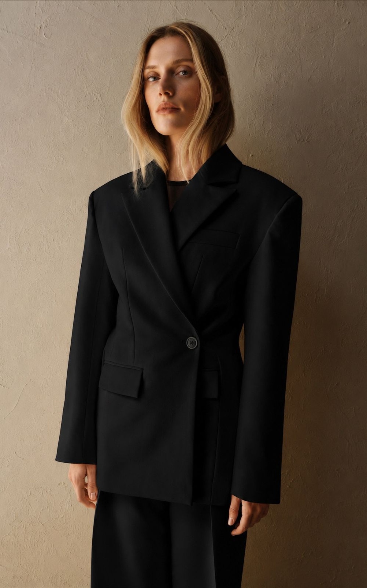 Transformer Blazer with Chest Pocket