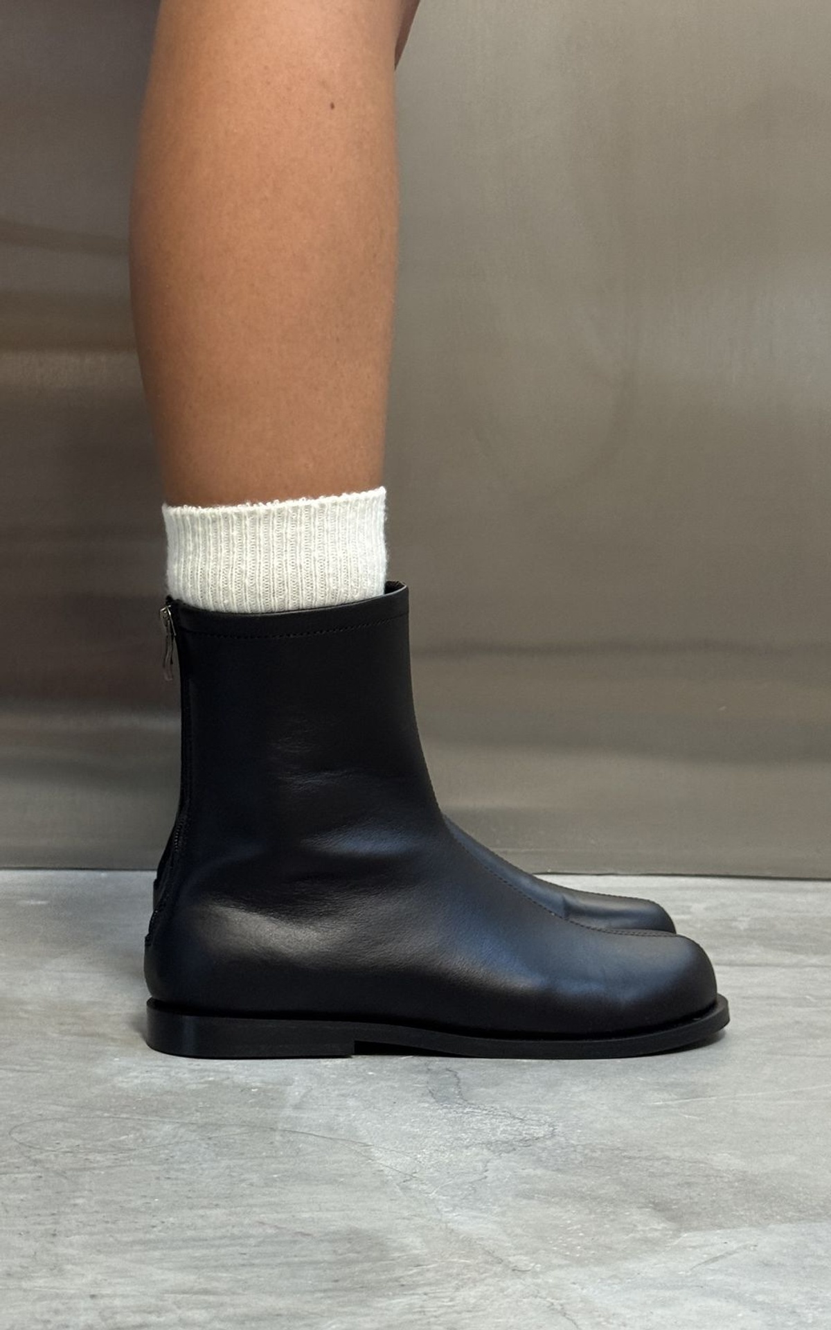 Leather Ankle Boots THÈA 