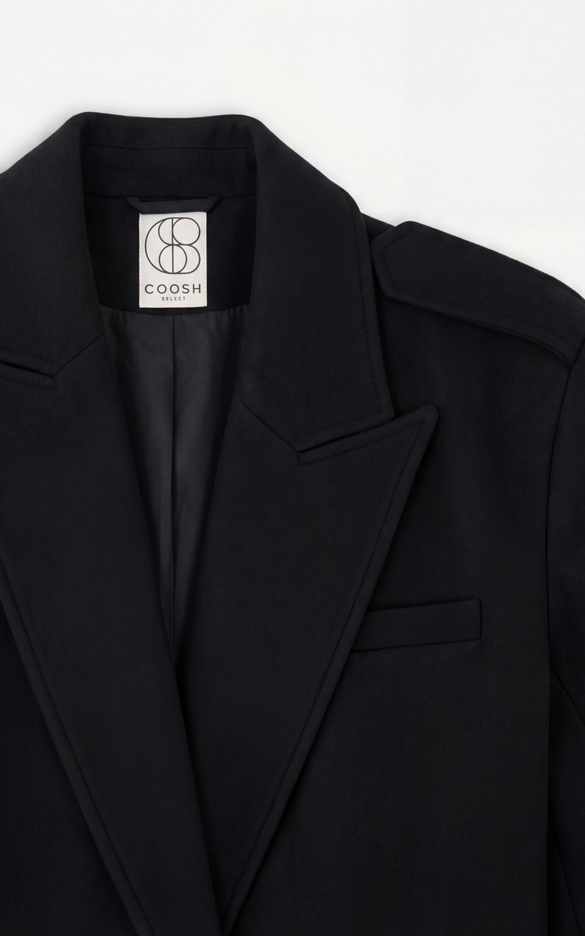 ARISS Cropped Woolen Coat