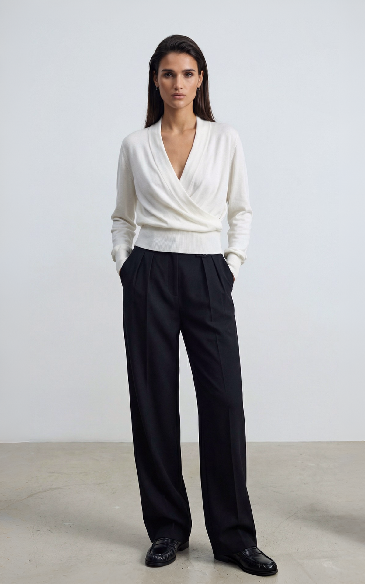 Viscose Wrap Longsleeve