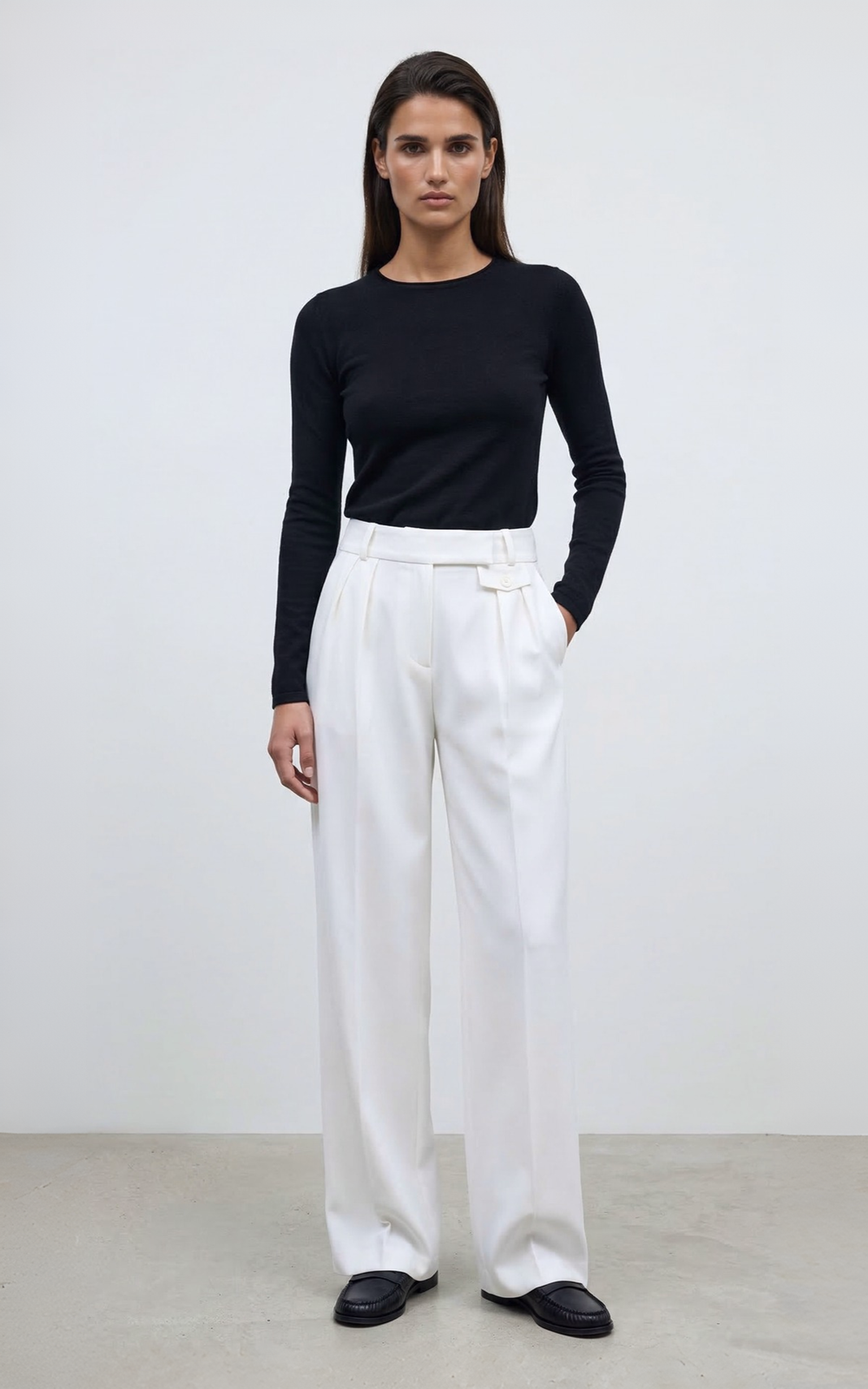 Knitted Longsleeve with Crew Neck