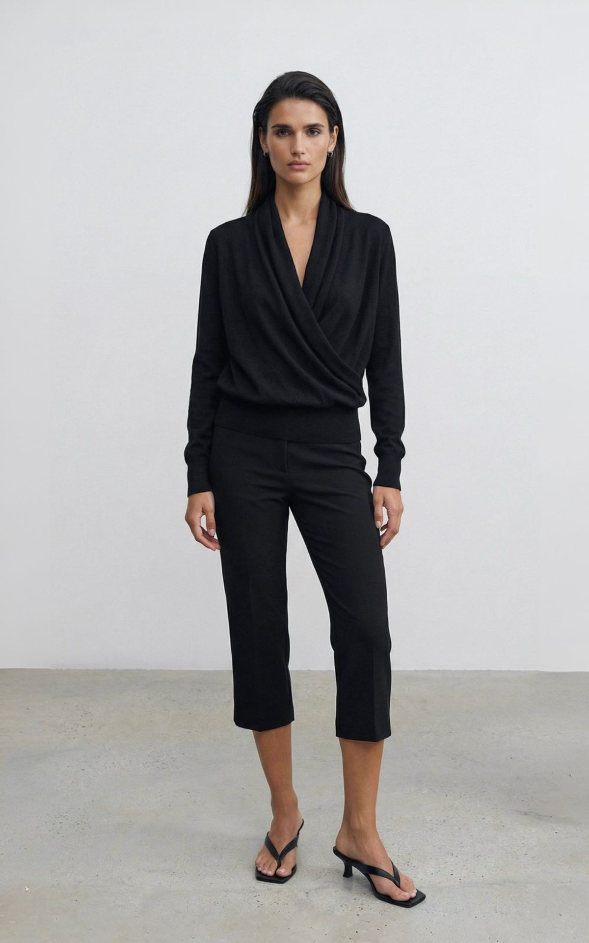 Viscose Wrap Longsleeve