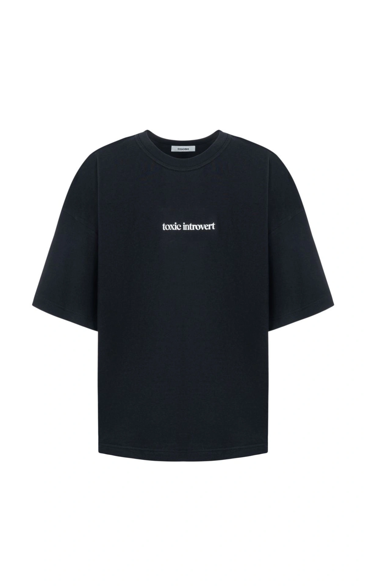 Oversize T-Shirt "TOXIC INTROVERT"