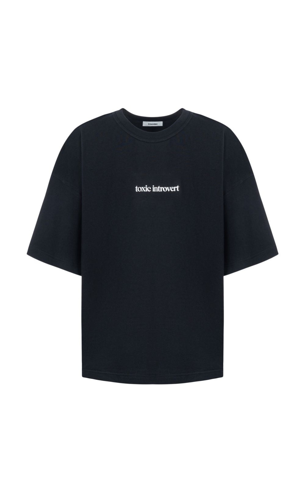 Oversize T-Shirt "TOXIC INTROVERT"