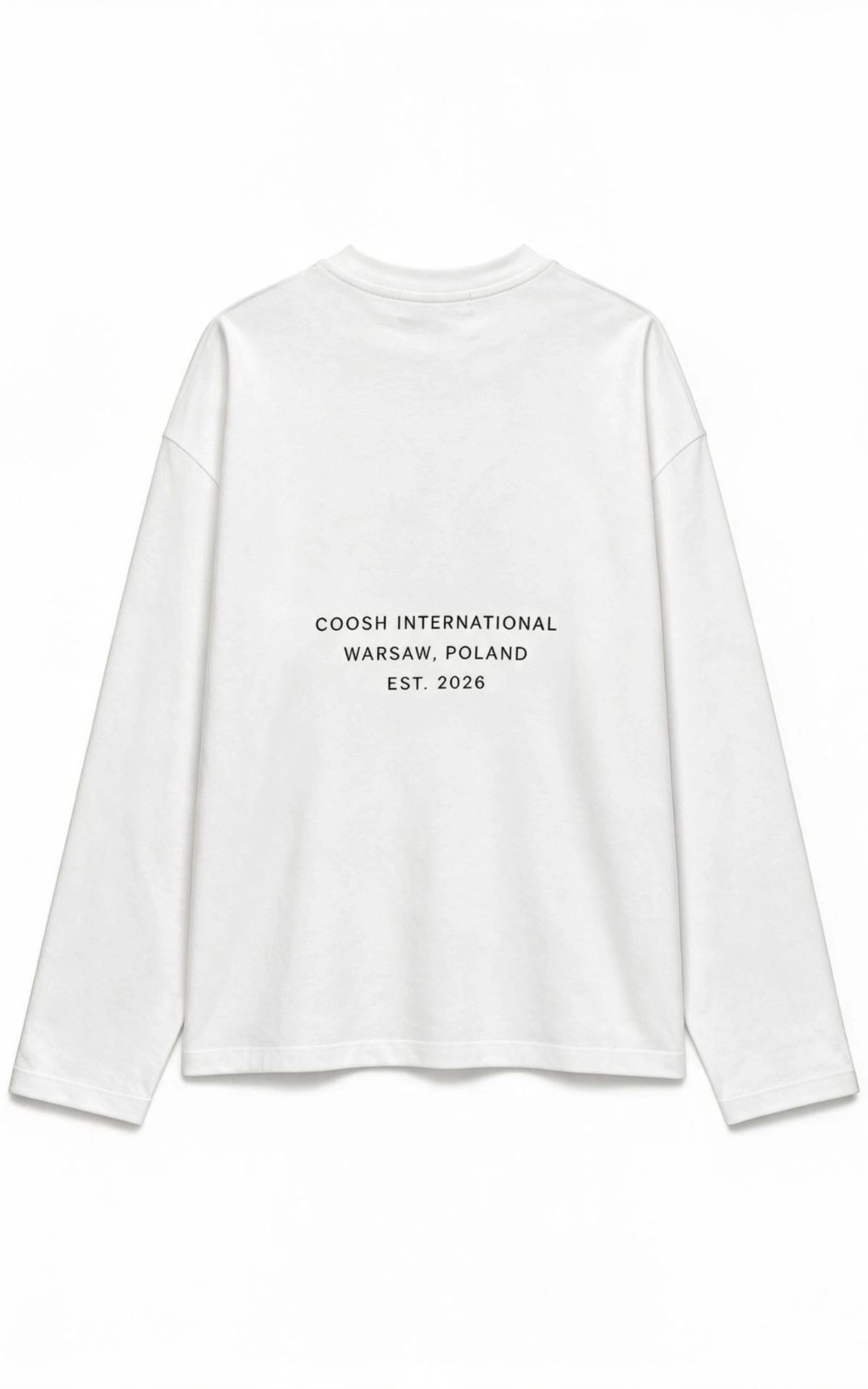 Лонгслів бавовняний "COOSH WARSAW"