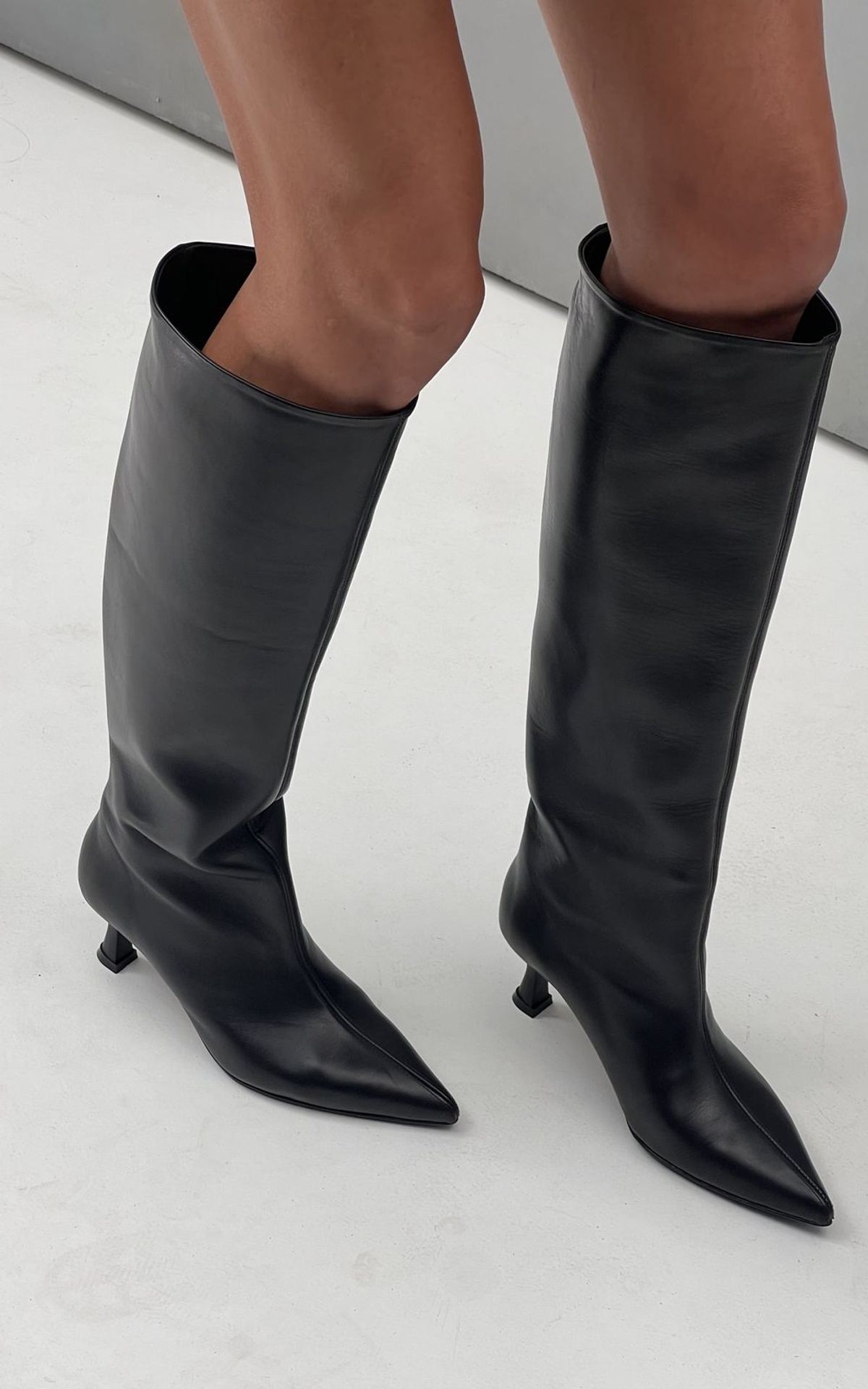 KELLY Low Heels Leather Boots