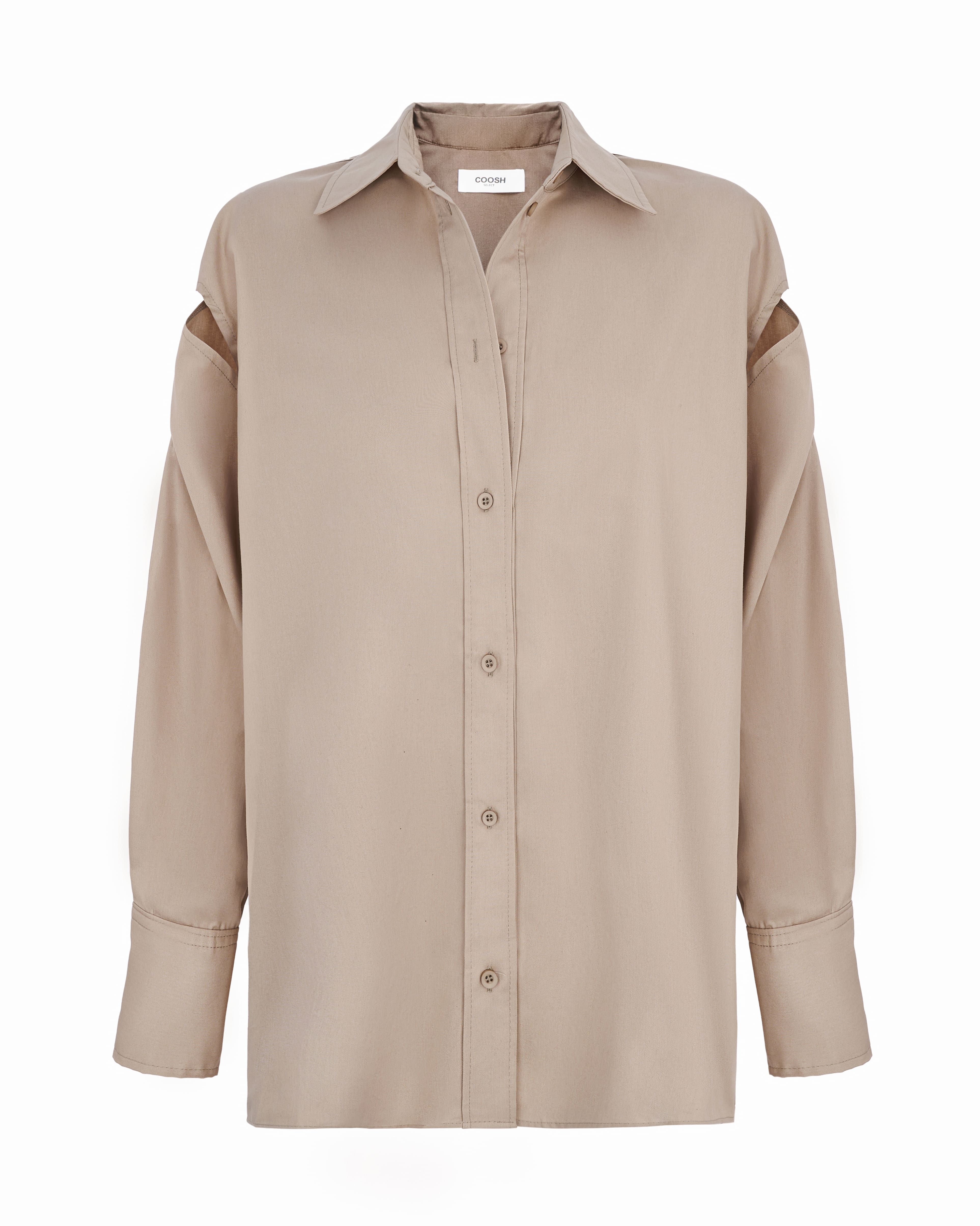 SIERRA Cape Shirt - Beige | COOSH