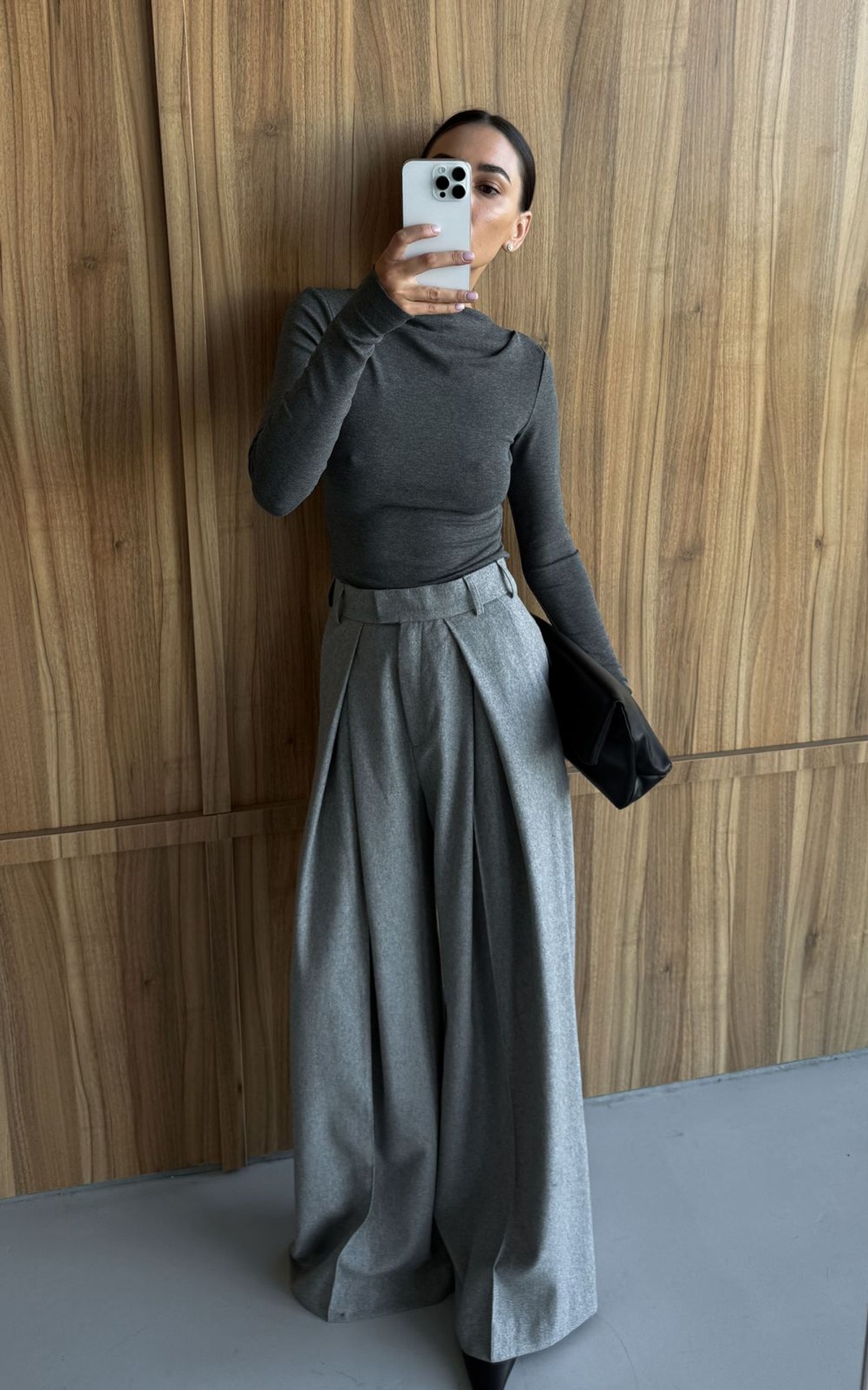 Bazowa Koszulka z Długim Rękawem z Marszczeniami