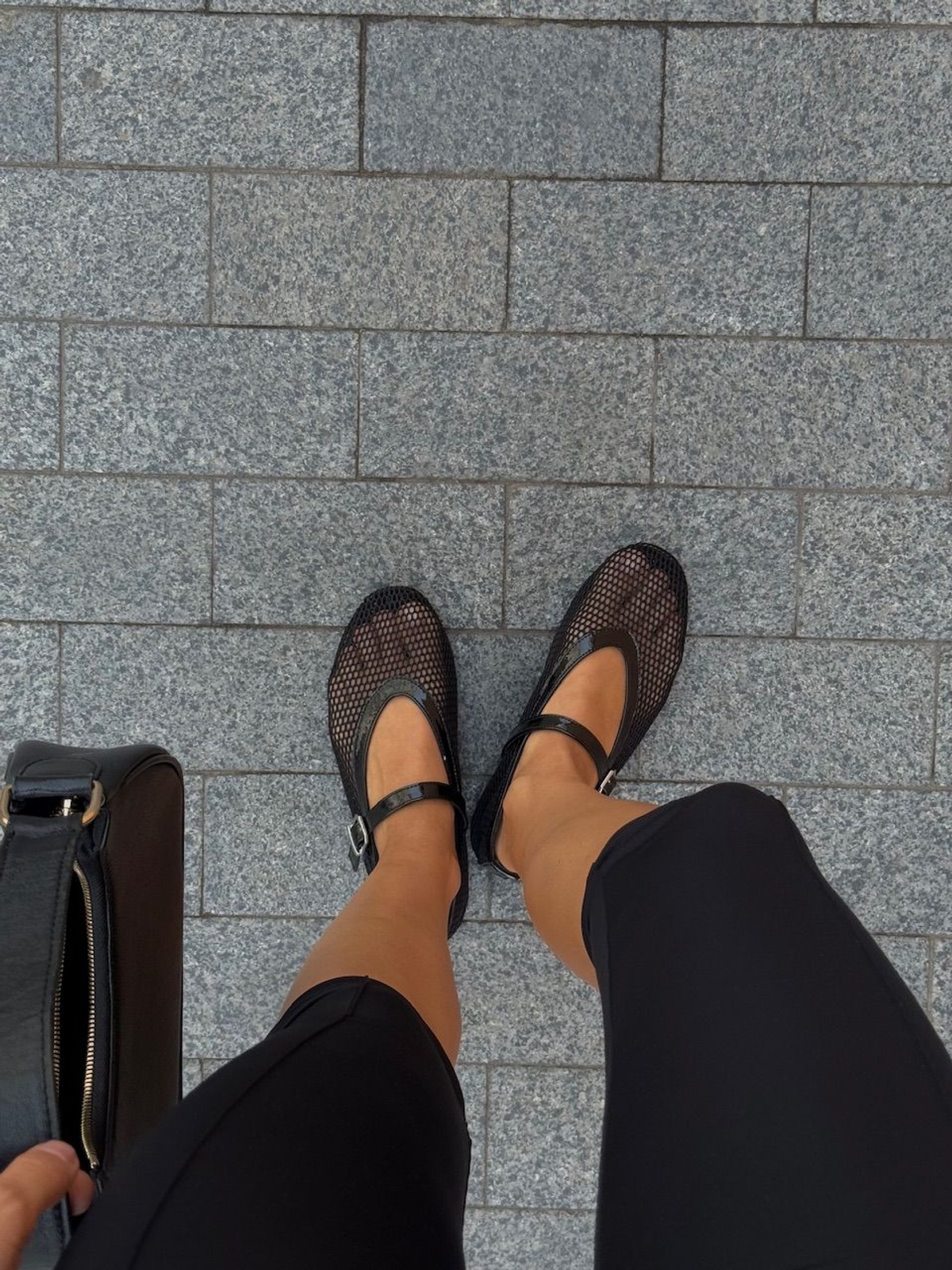 MESH Translucent Ballet Flats