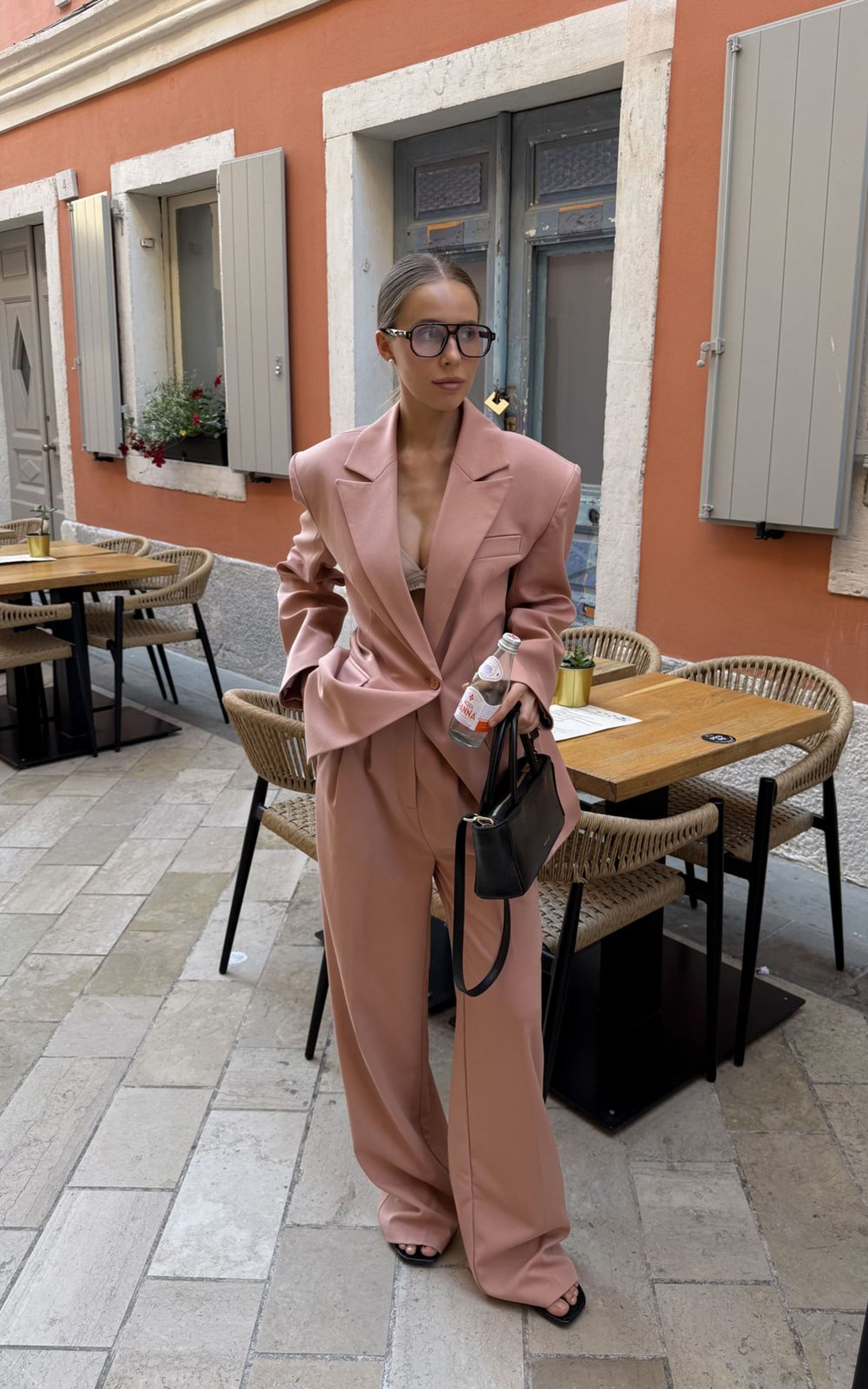 Spodnie o Prostym Kroju