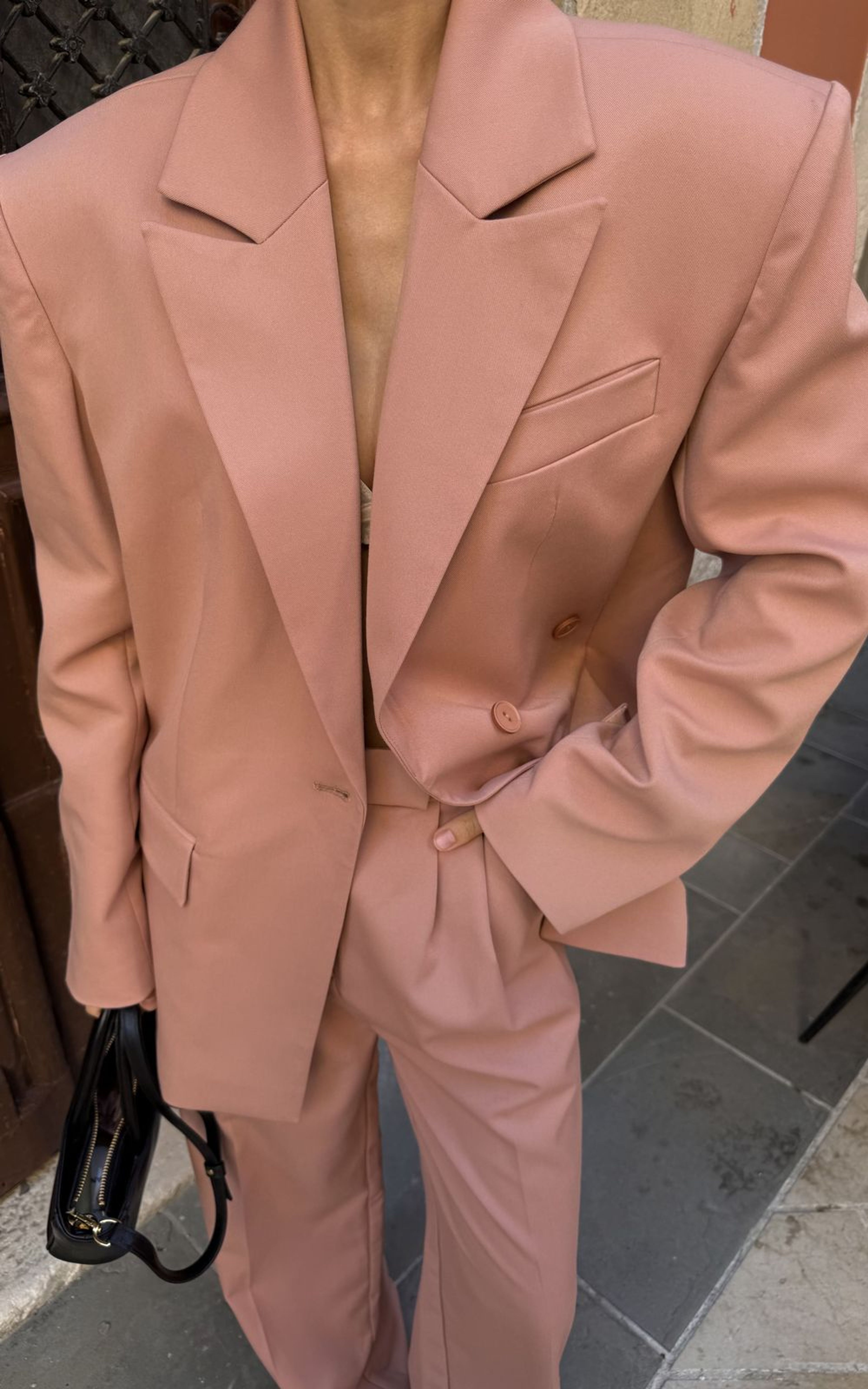 Transformer Blazer with Chest Pocket