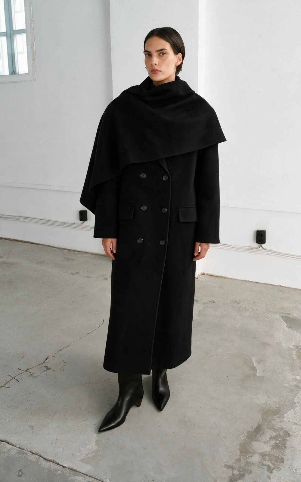 Women's Black Coats | COOSH ⭐ Sleek & Strong