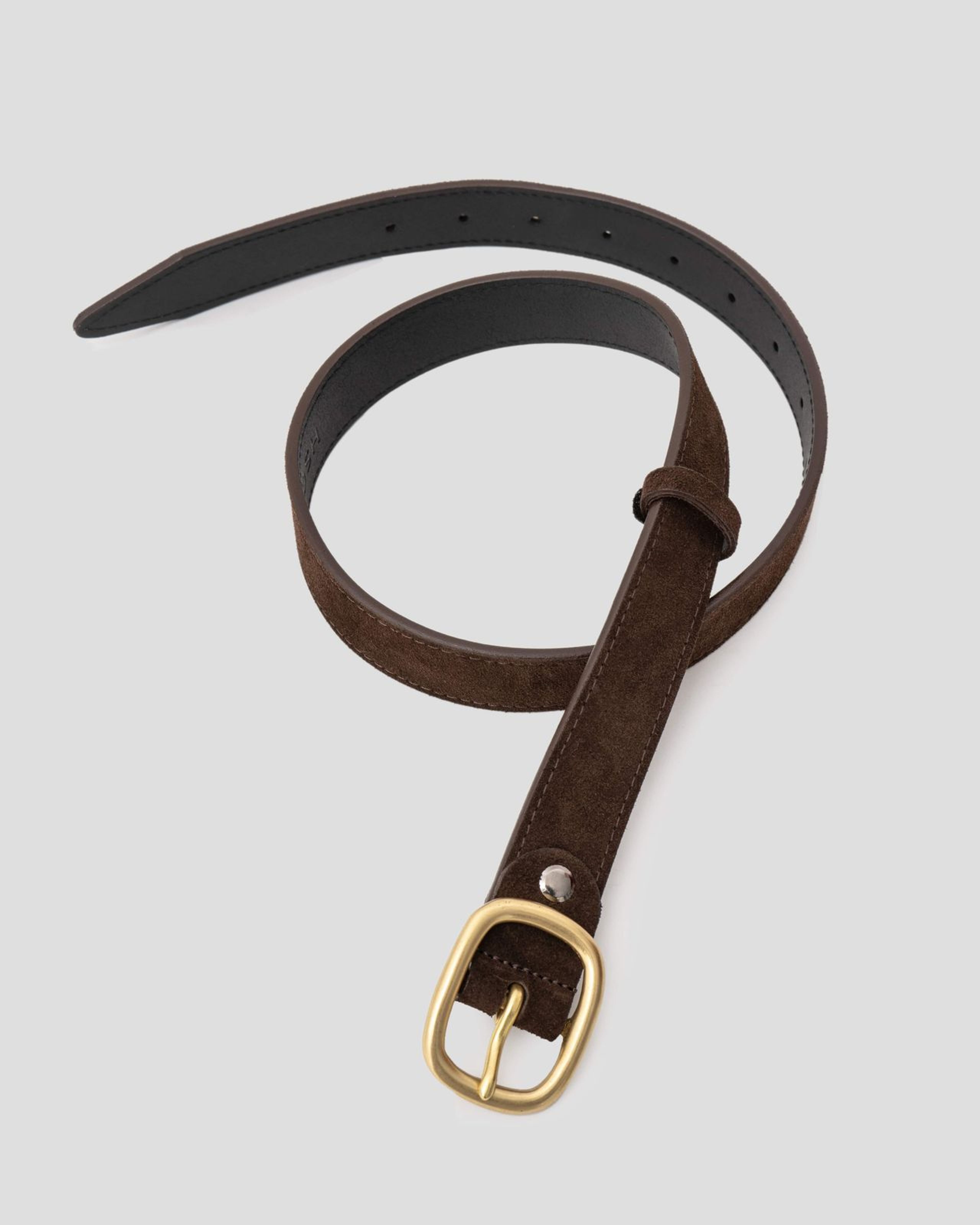 Genuine Suede Belt