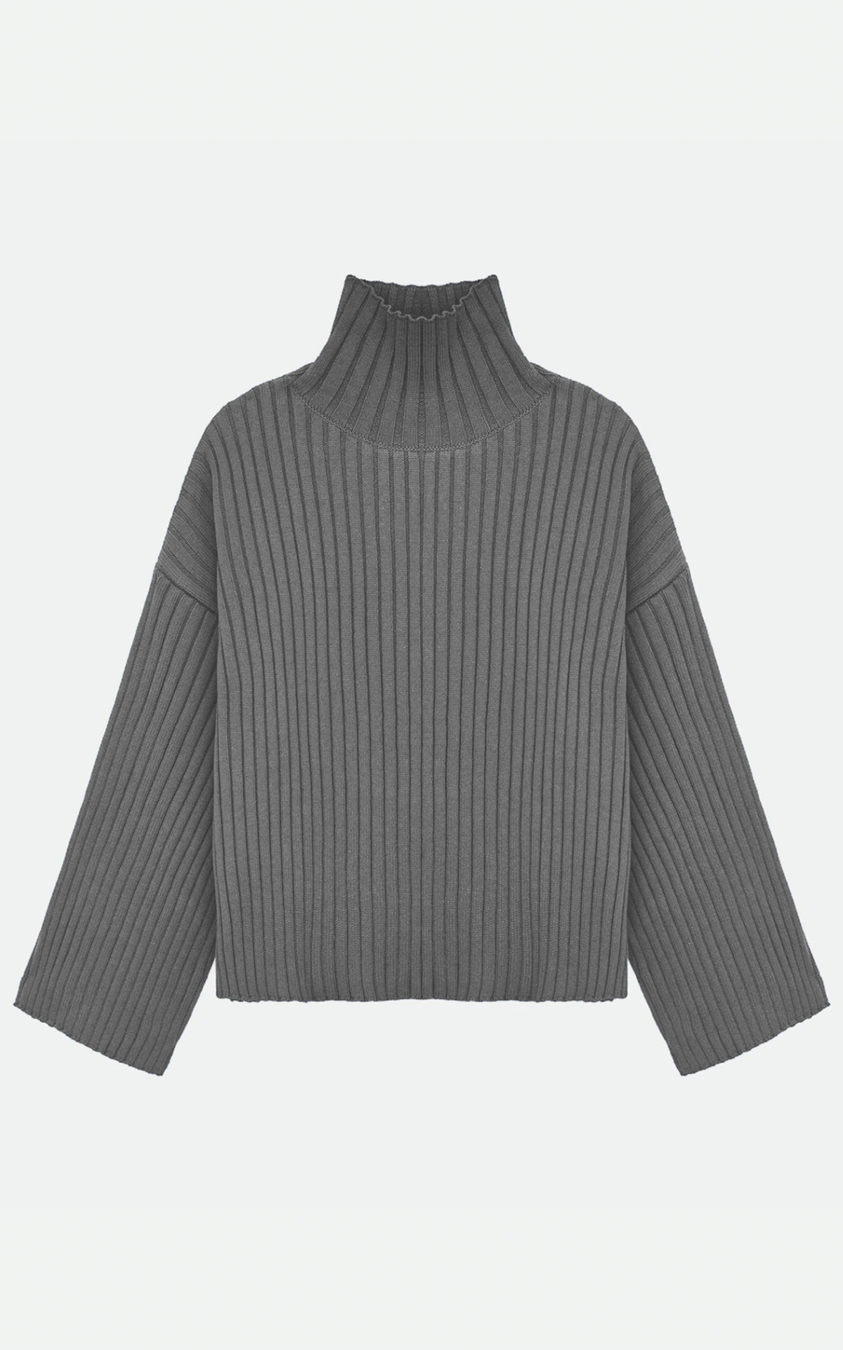 Dzianinowy Komplet: Sweter i Mini Spódnica