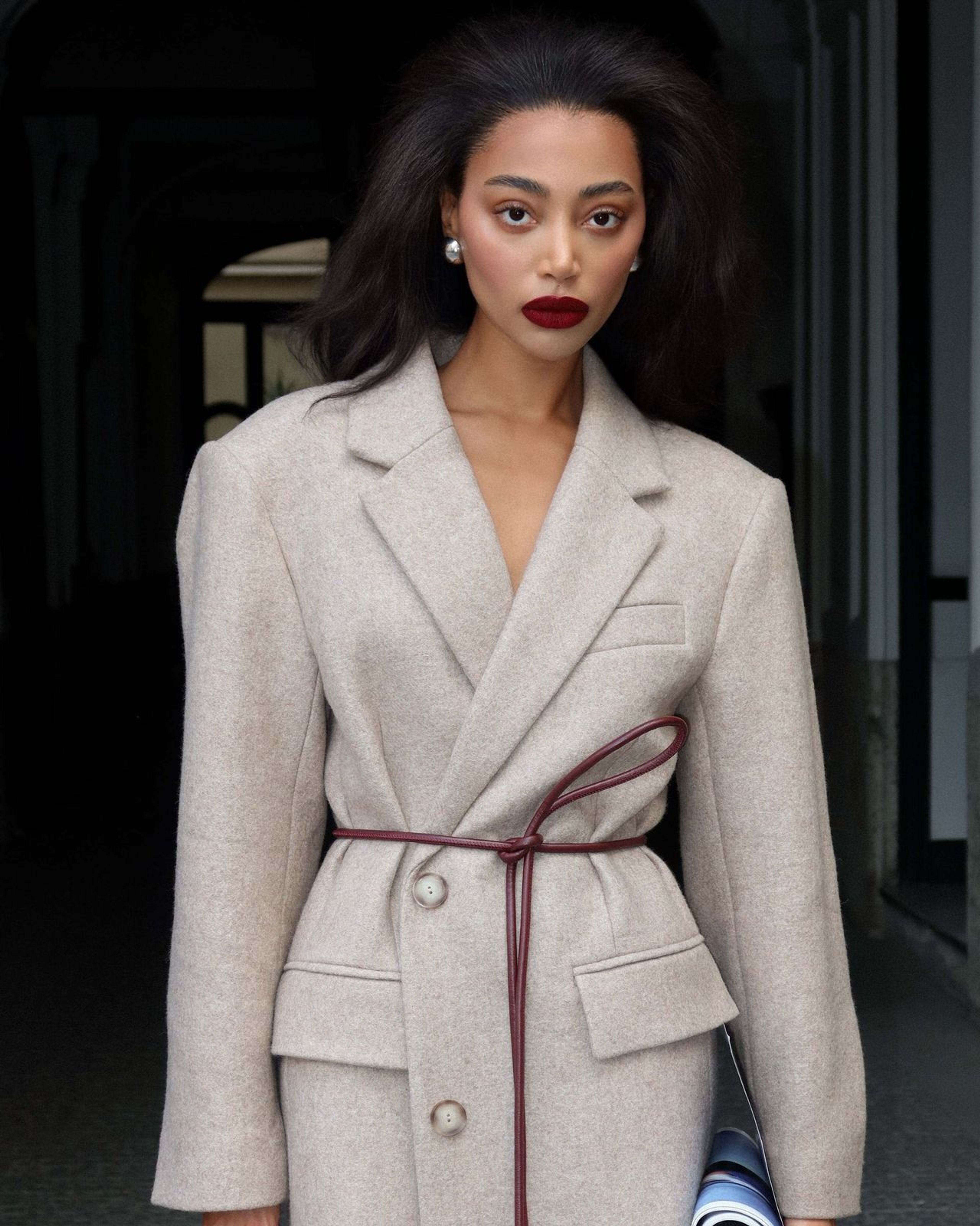 Woollen Single-Breast Coat GIGI