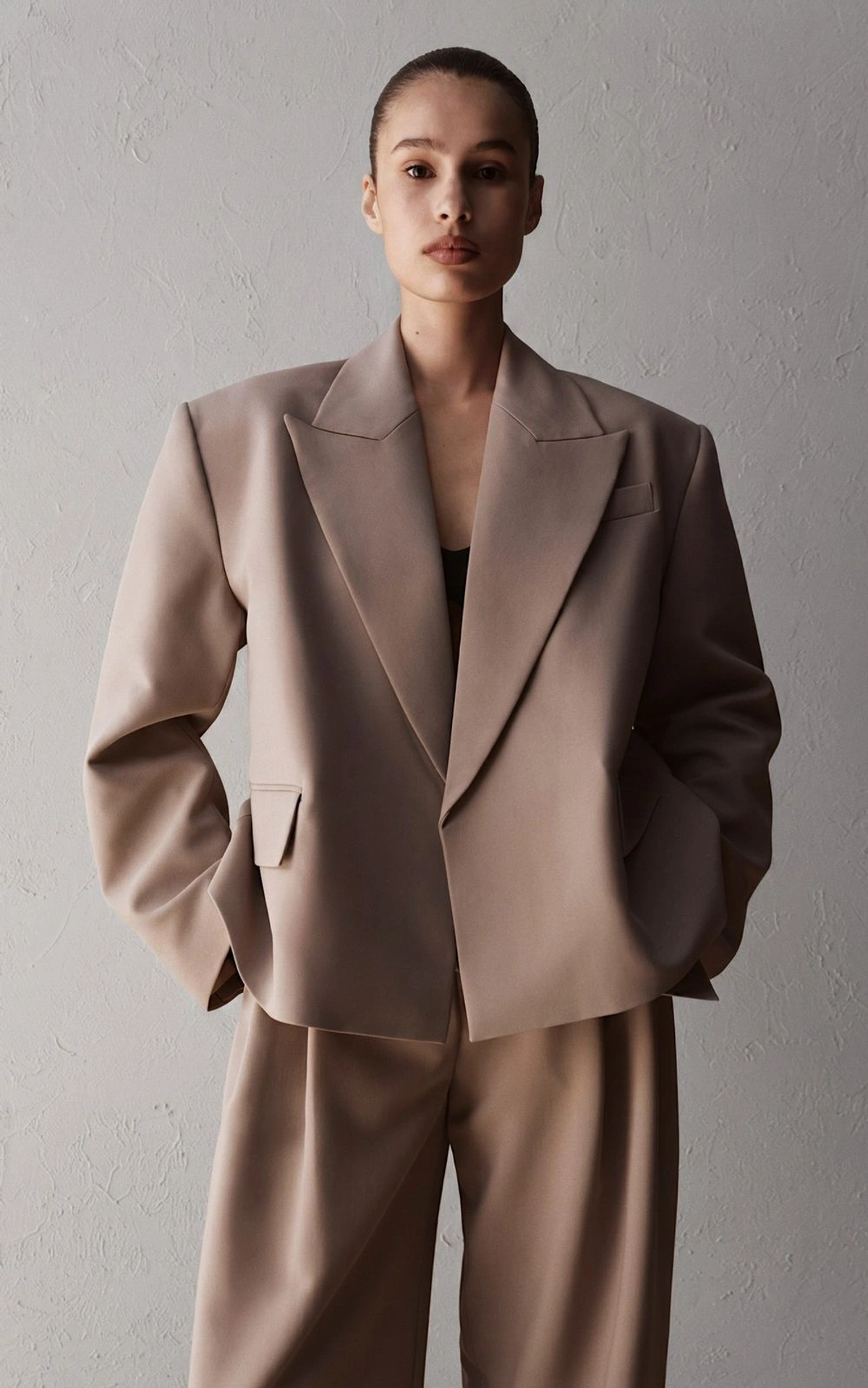 Straight-Cut Blazer in Lightweight Suit Fabric CLARK