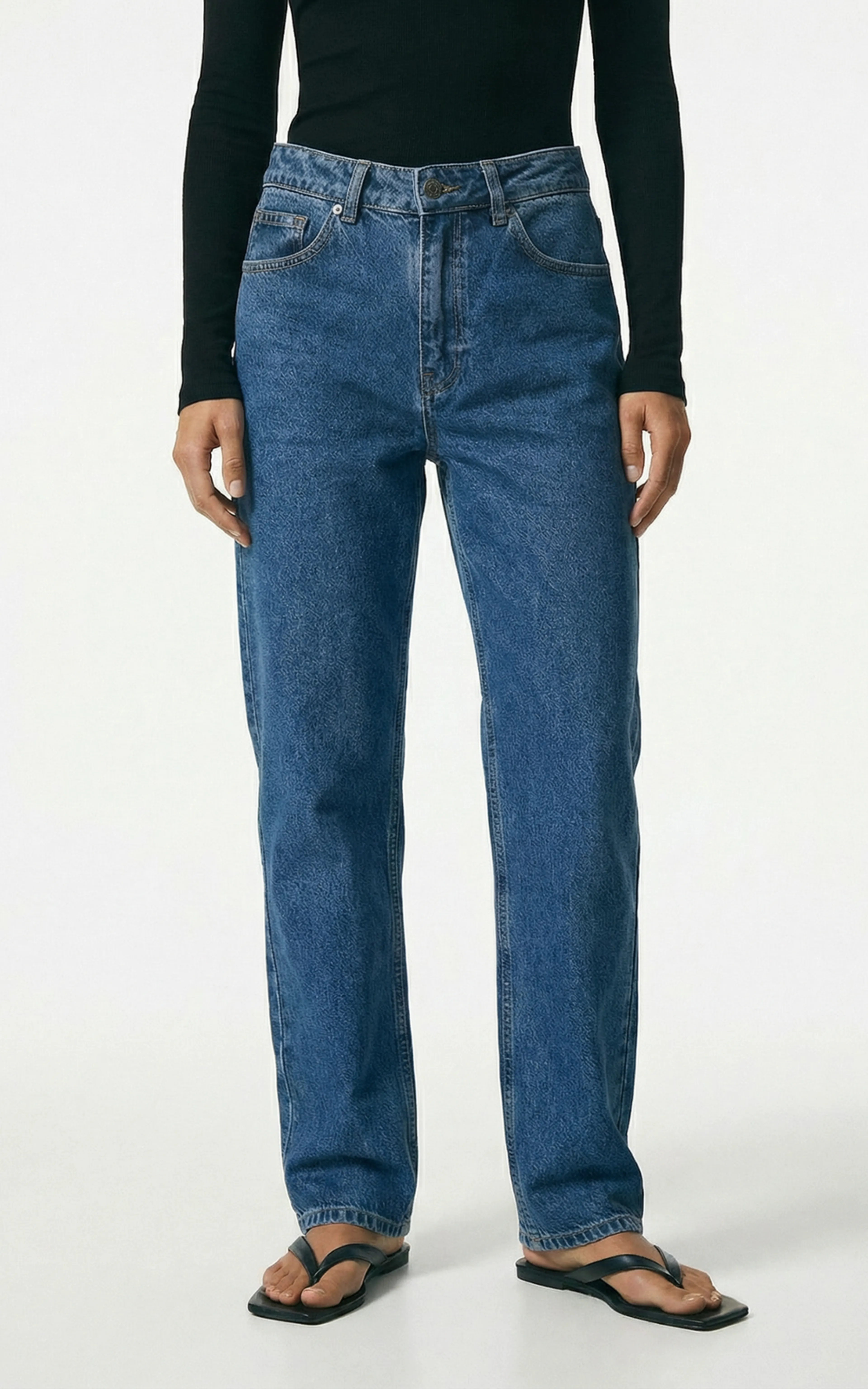 High Waist Jeans STRAIGHT